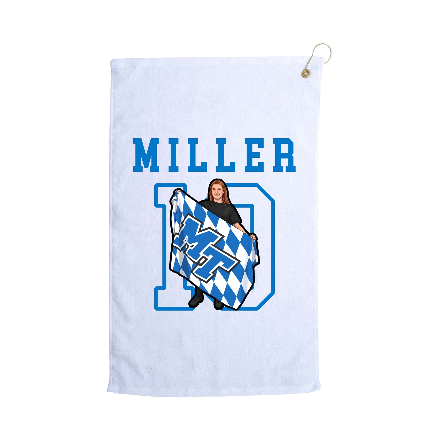 Golf Towel — Shirsey in White