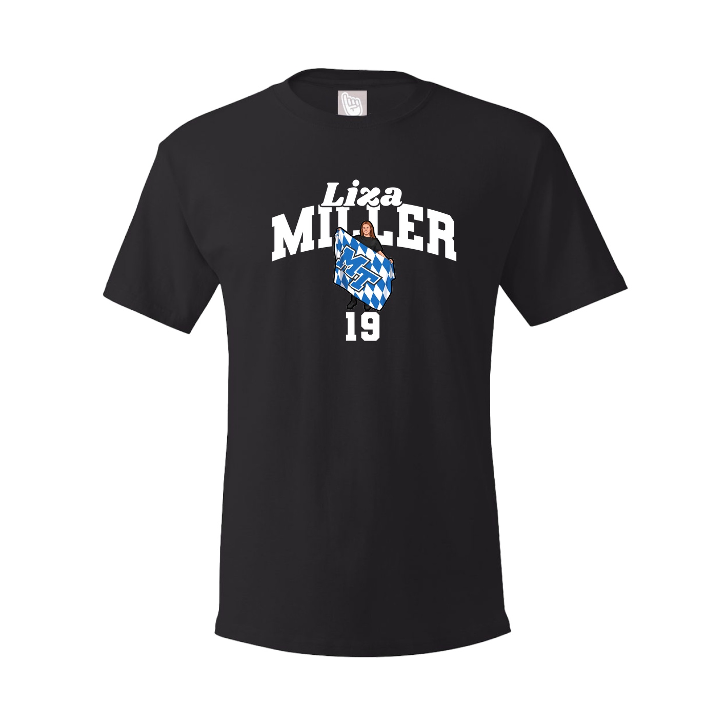 Tee — Signature Arch in Black