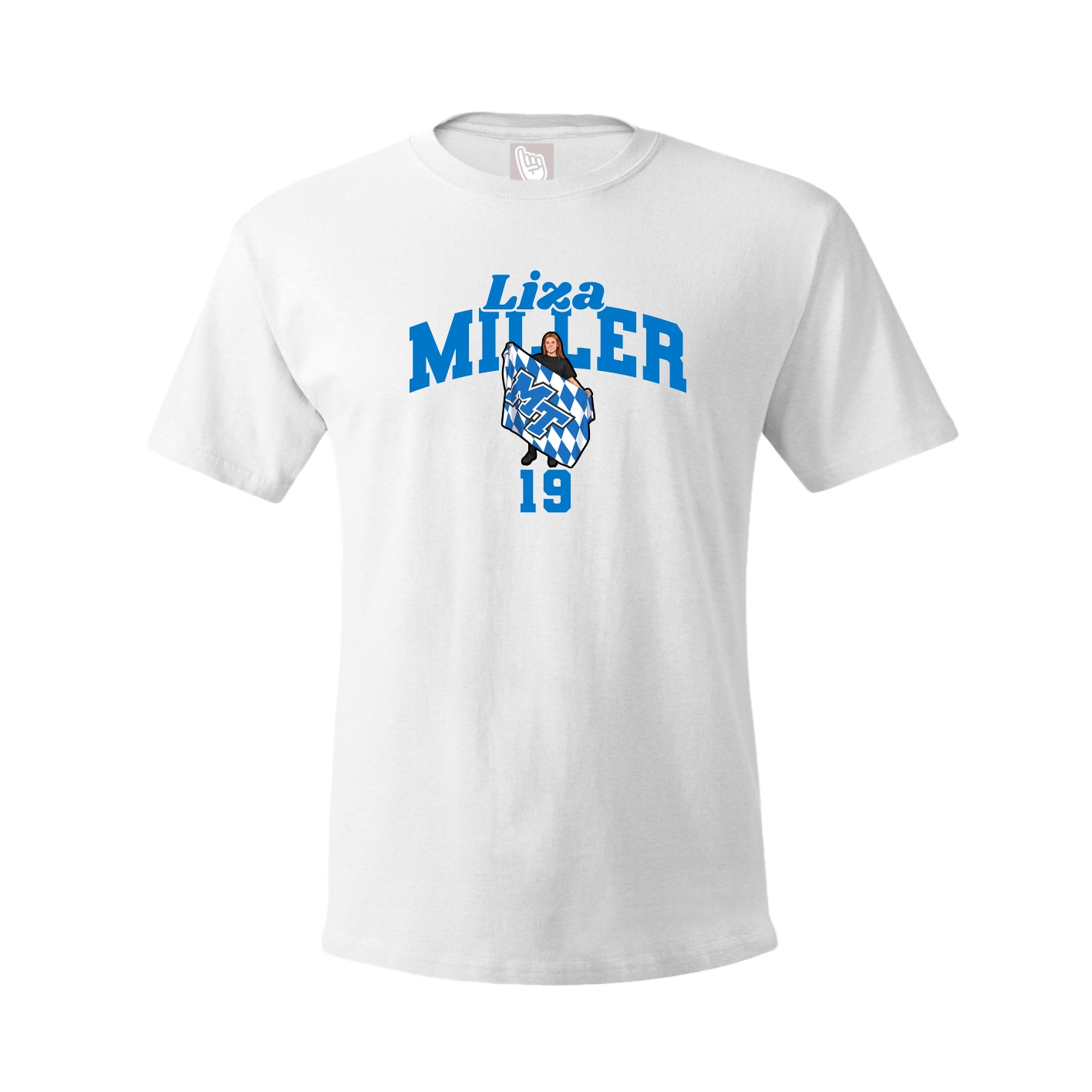 Tee — Signature Arch in White