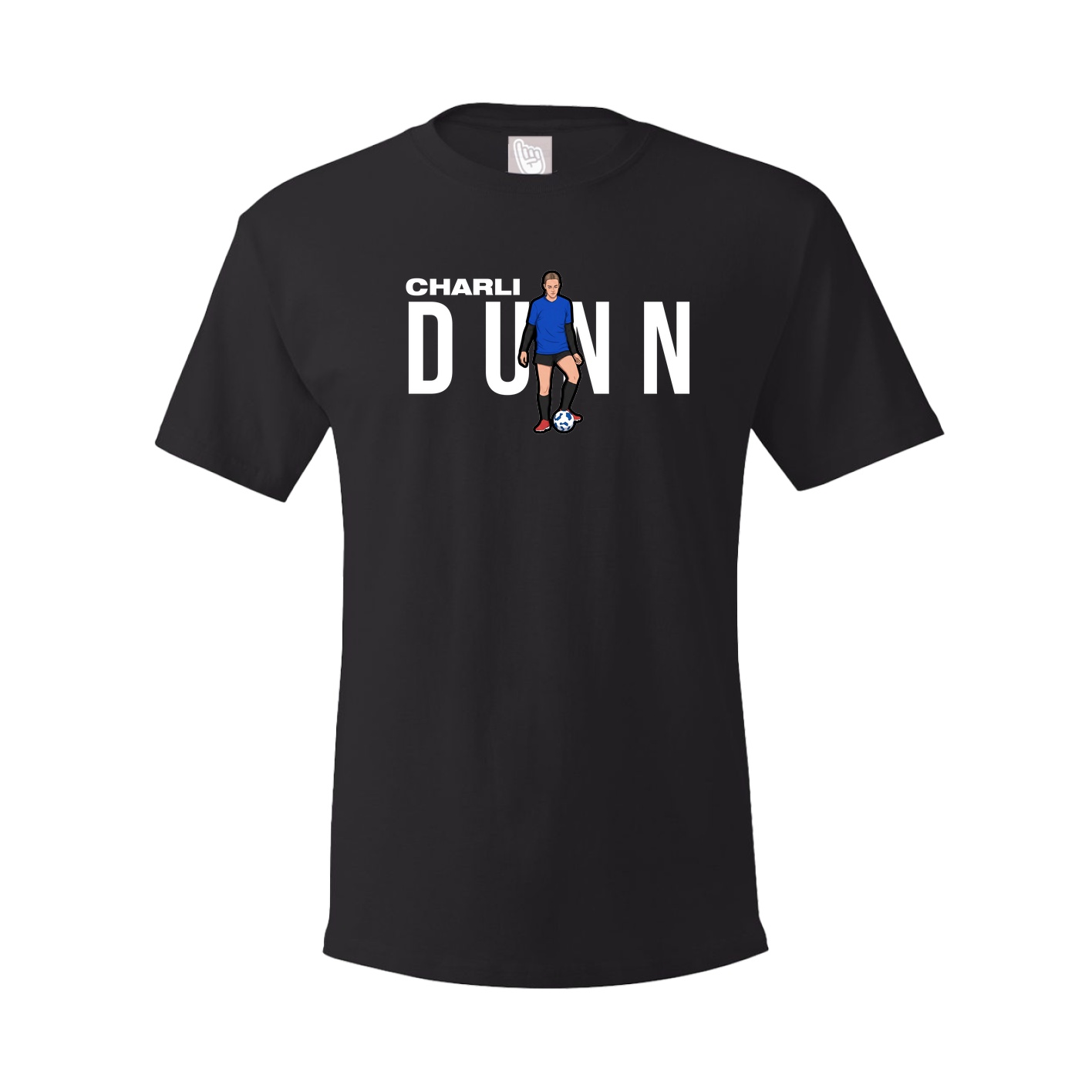 Youth Tee — Player Name in Black