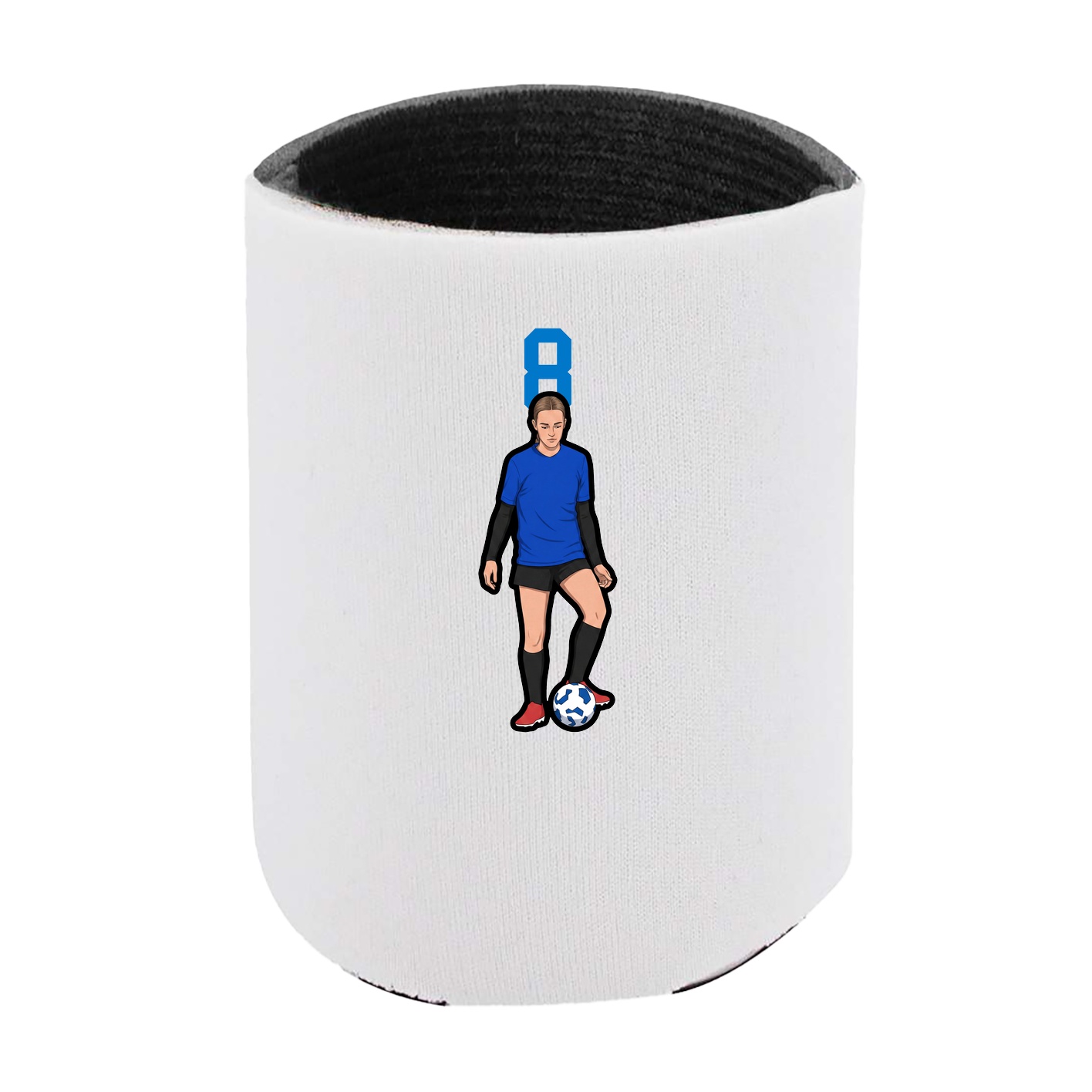 Can Holder — Number Top in White