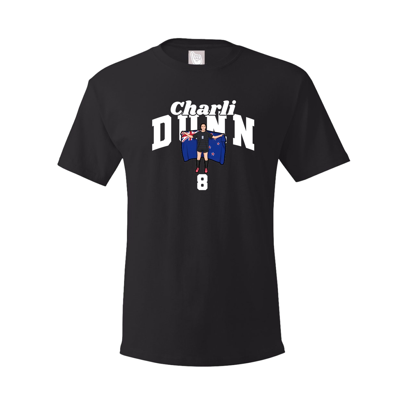 Youth Tee — Signature Arch in Black