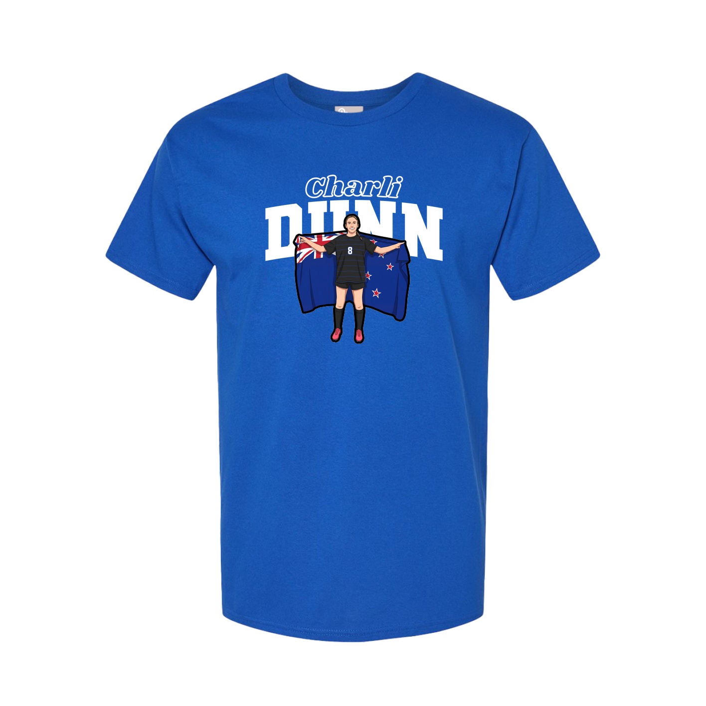 Tee — Name Arch in Royal