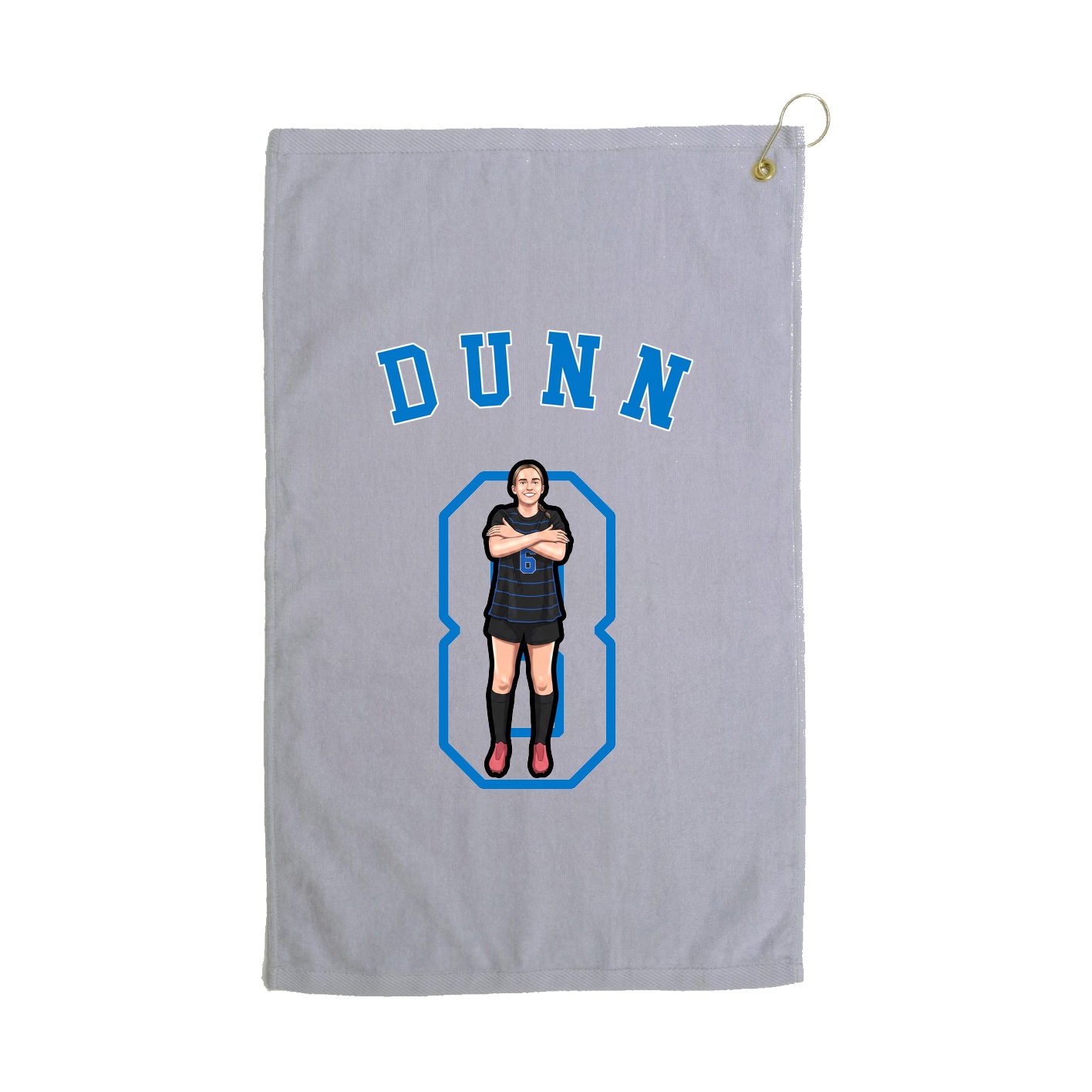 Golf Towel — Shirsey Arch in Grey