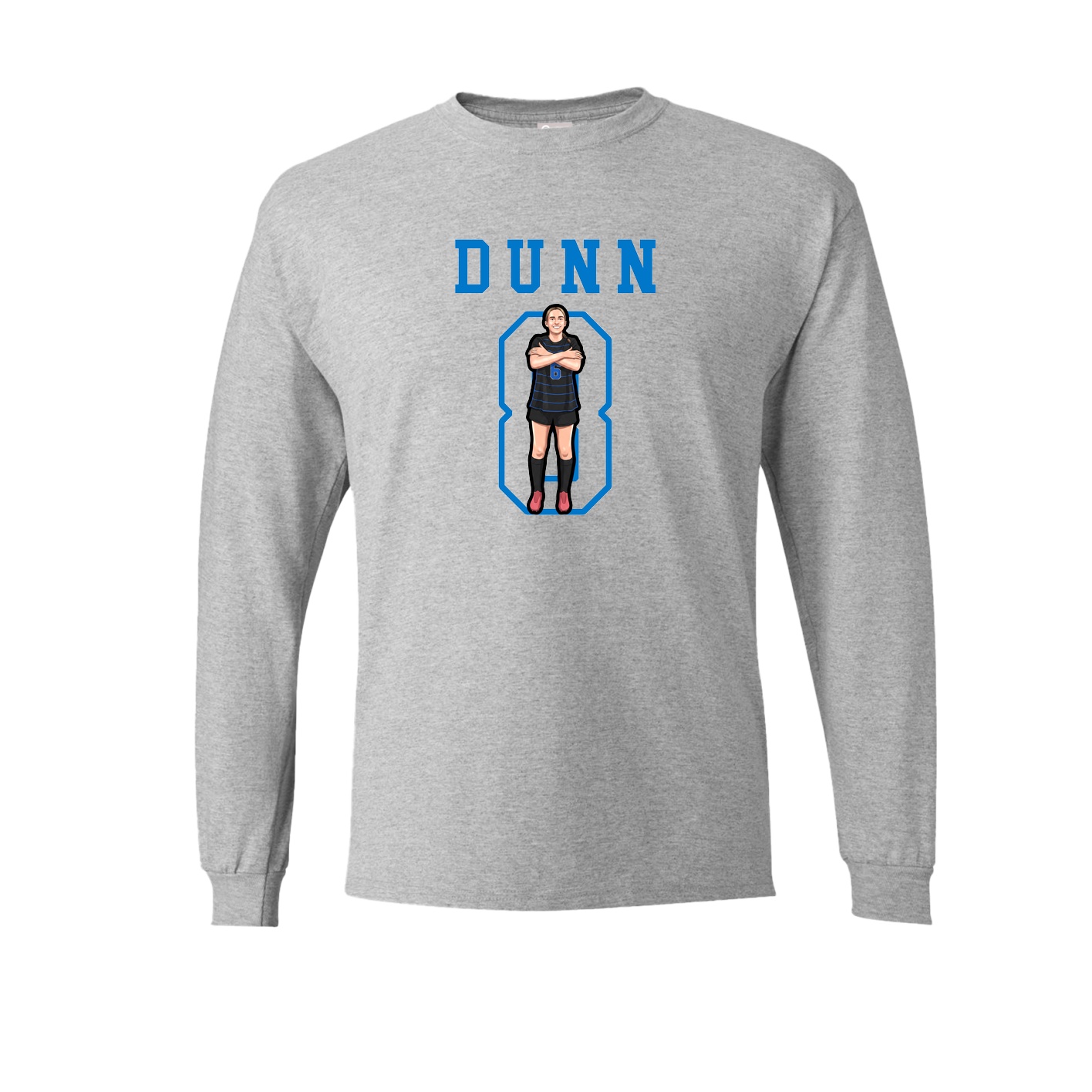 Long Sleeve Tee — Shirsey in Grey