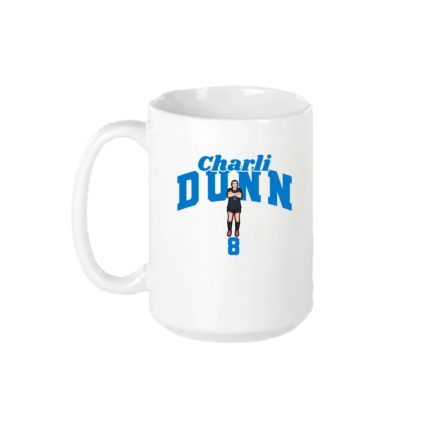 15oz Coffee Mug — Signature Arch in White