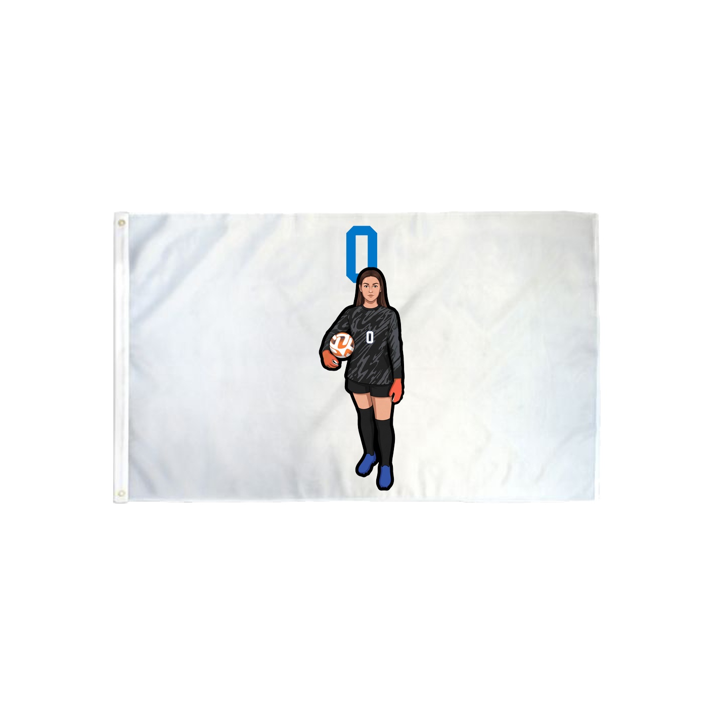 3x5 Flag — Number Top in Classic