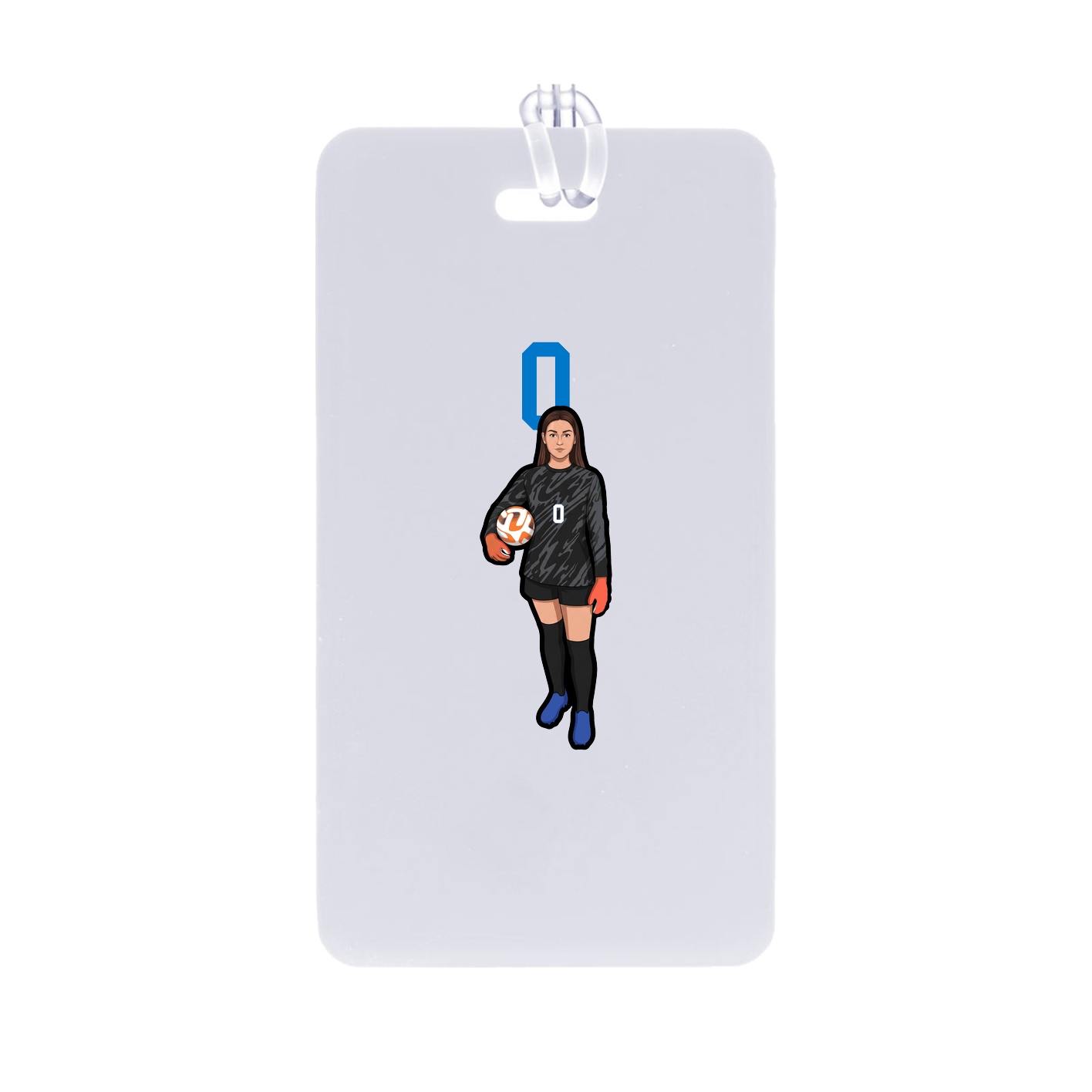 Bag Tag — Number Top in Classic