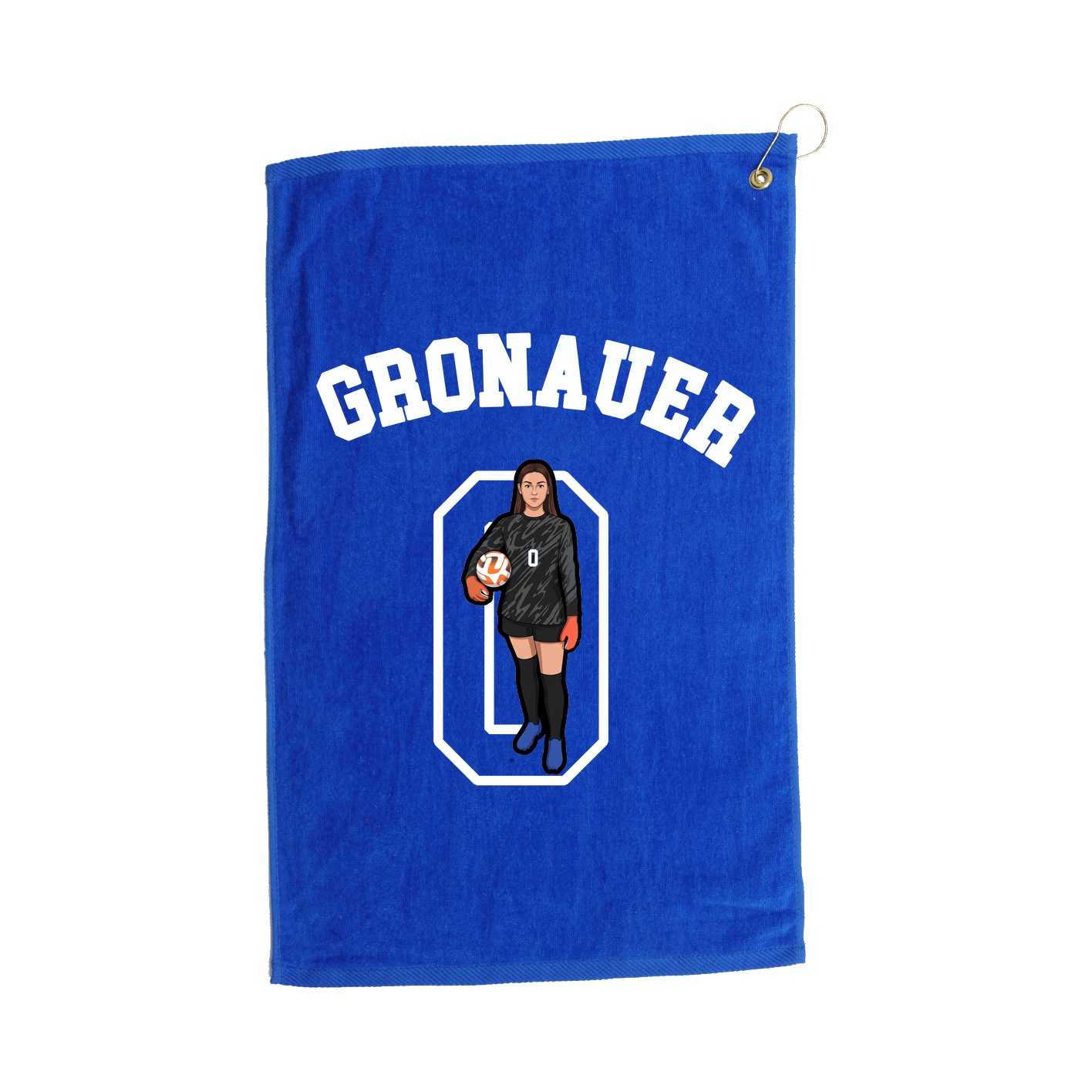 Golf Towel — Shirsey Arch in Royal