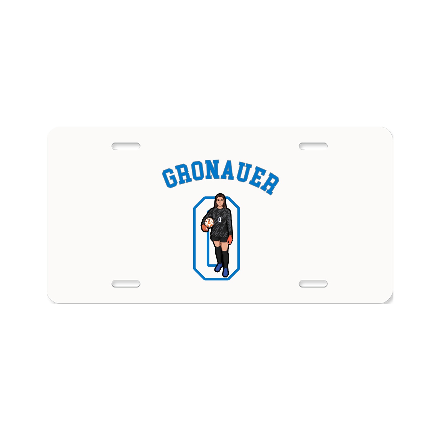 License Plate — Shirsey Arch in Classic