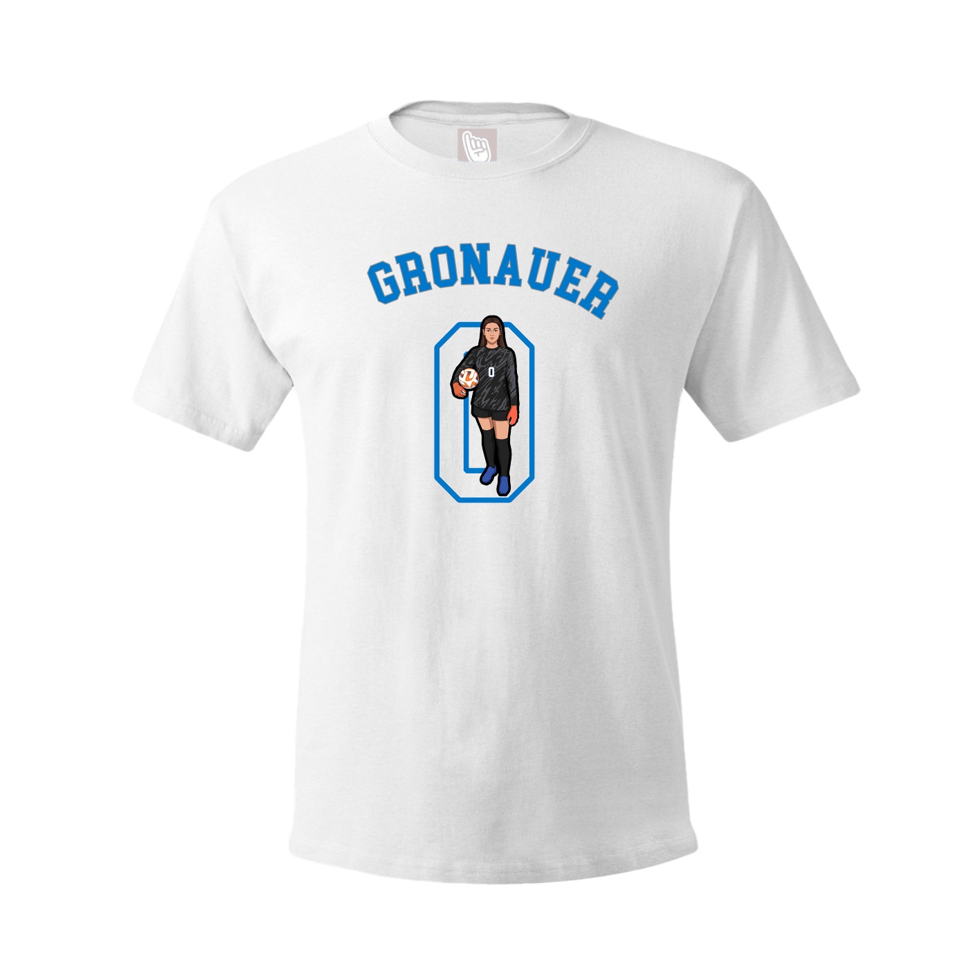 Youth Tee — Shirsey Arch in White