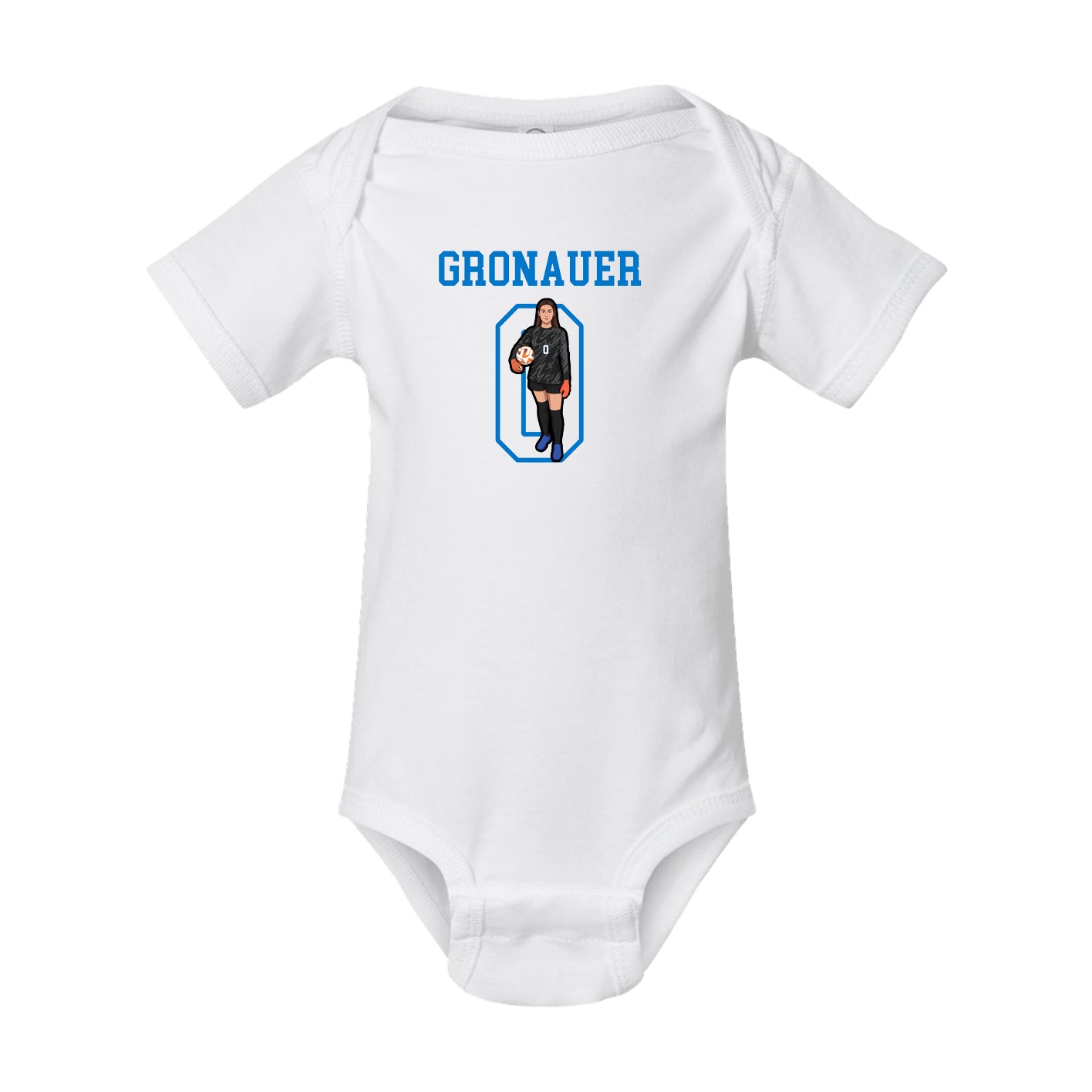 Baby Onesie — Shirsey in White