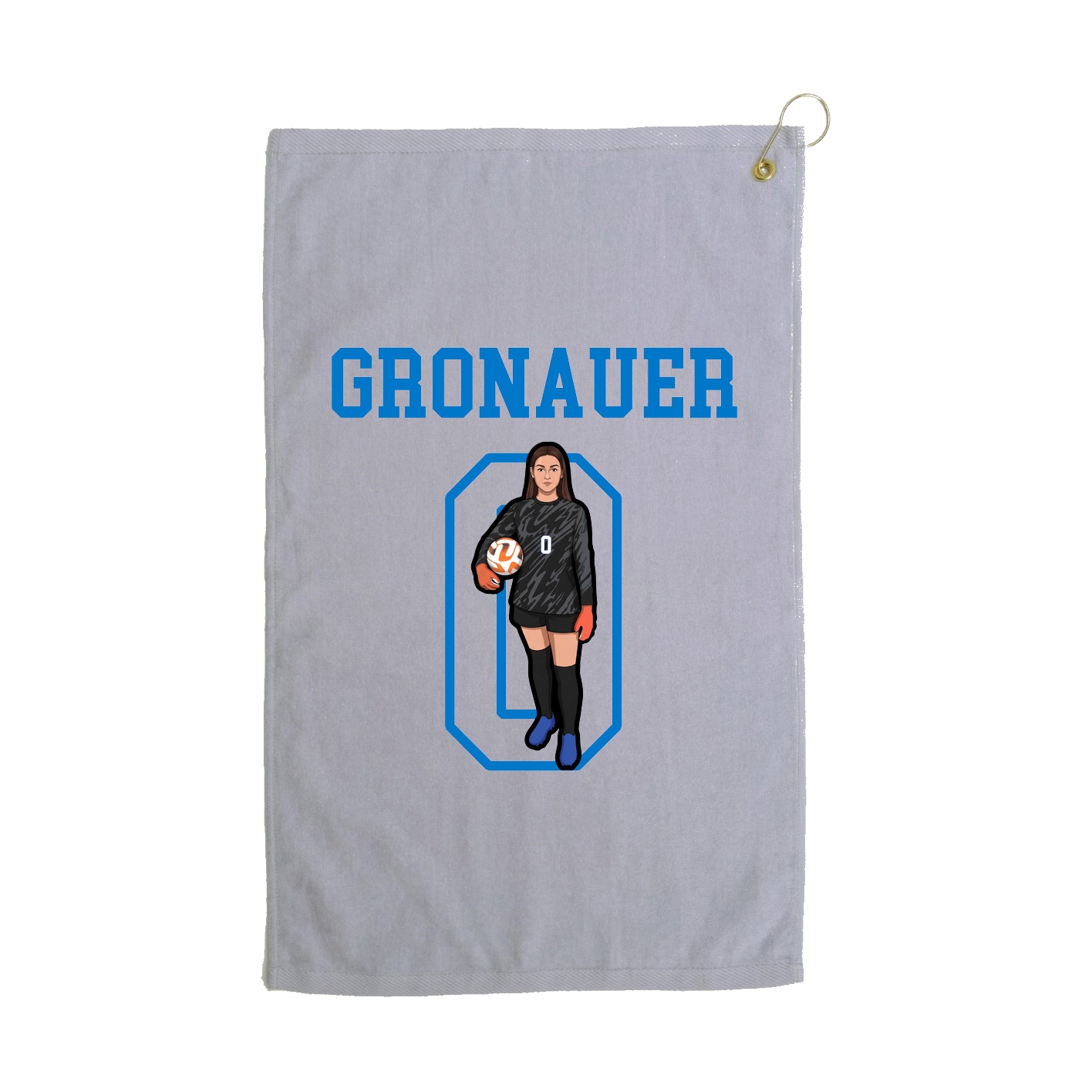 Golf Towel — Shirsey in Grey