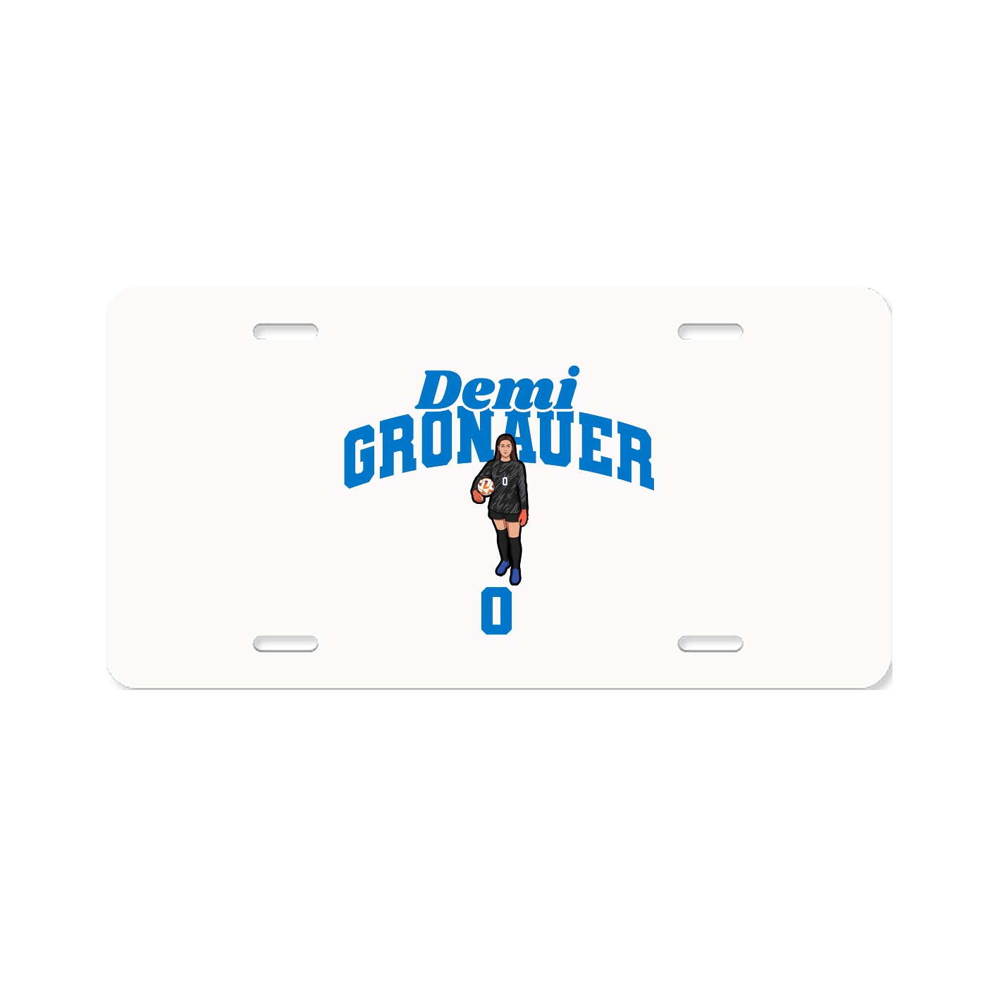 License Plate — Signature Arch in Classic