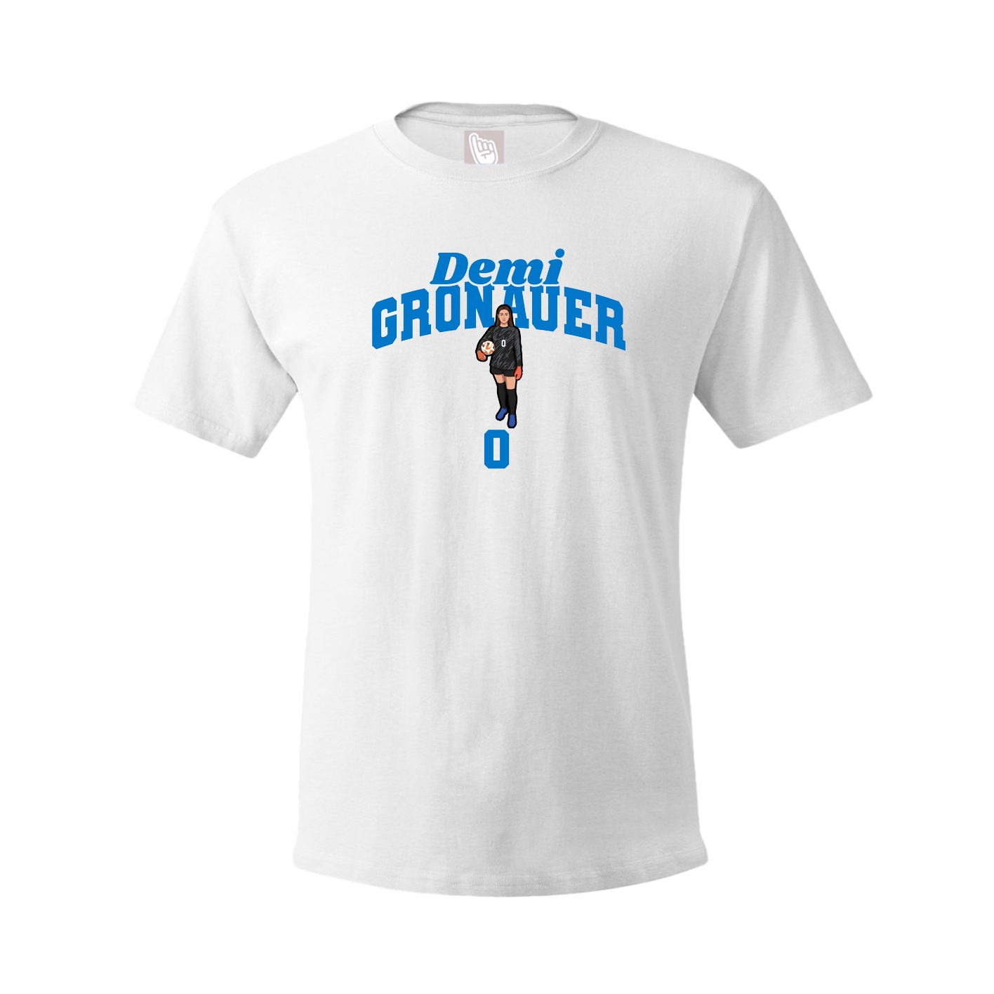 Tee — Signature Arch in White