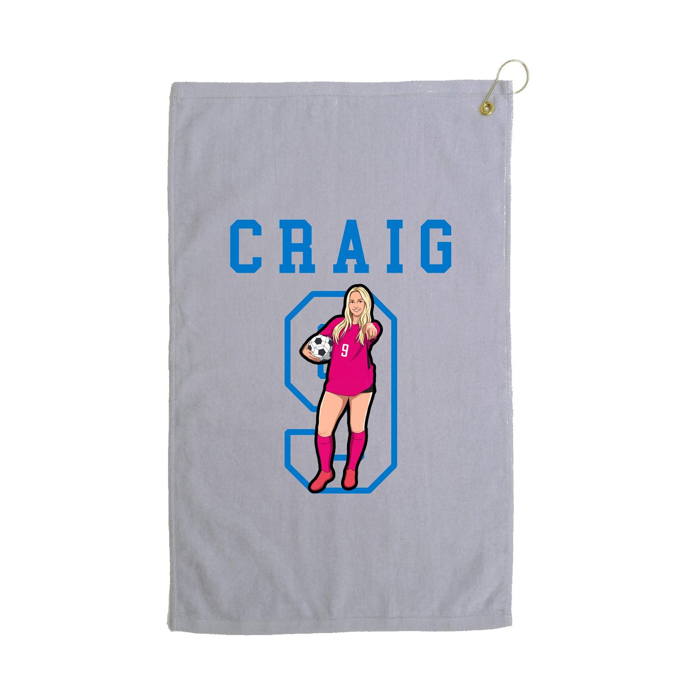 Golf Towel — Shirsey in Grey
