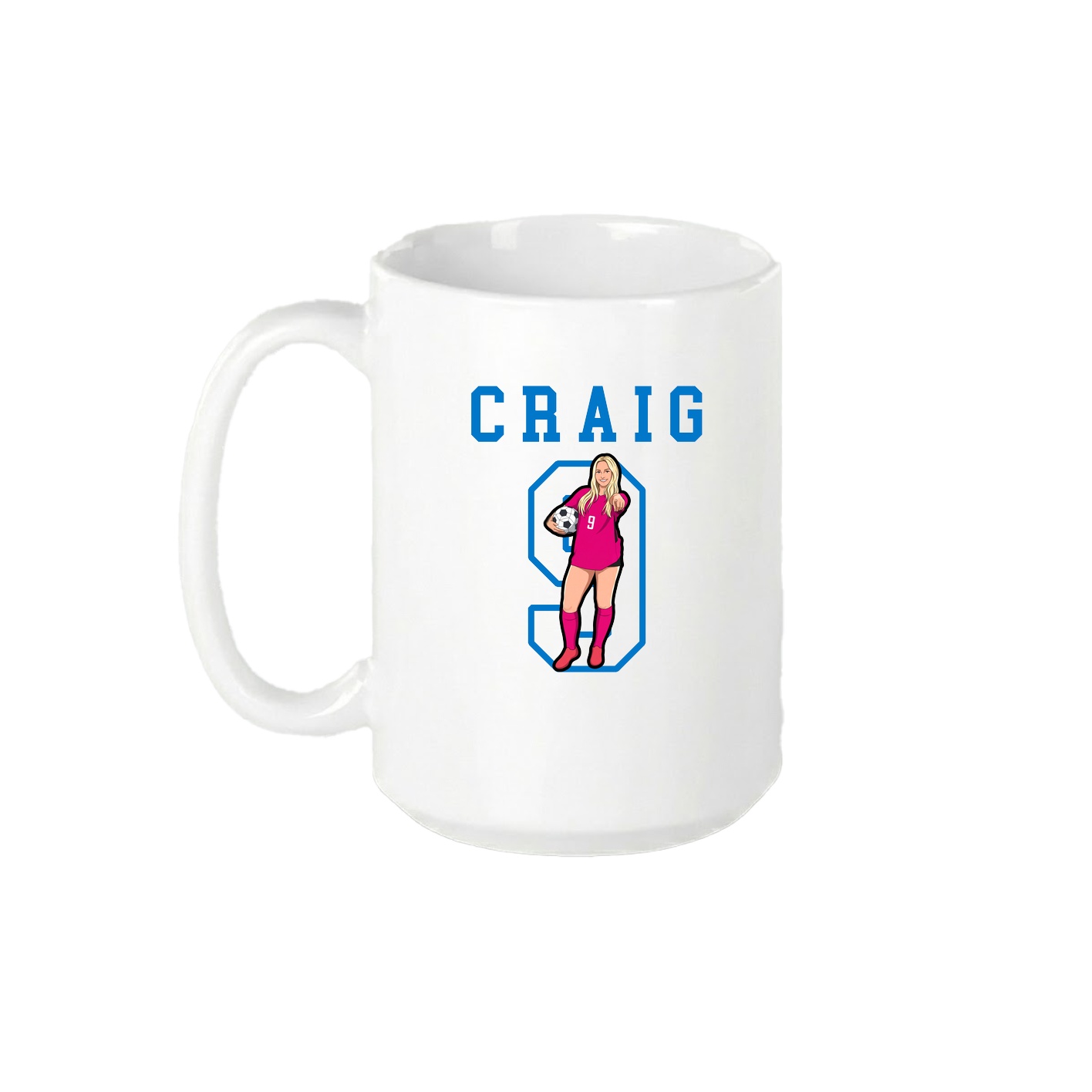 15oz Coffee Mug — Shirsey in White