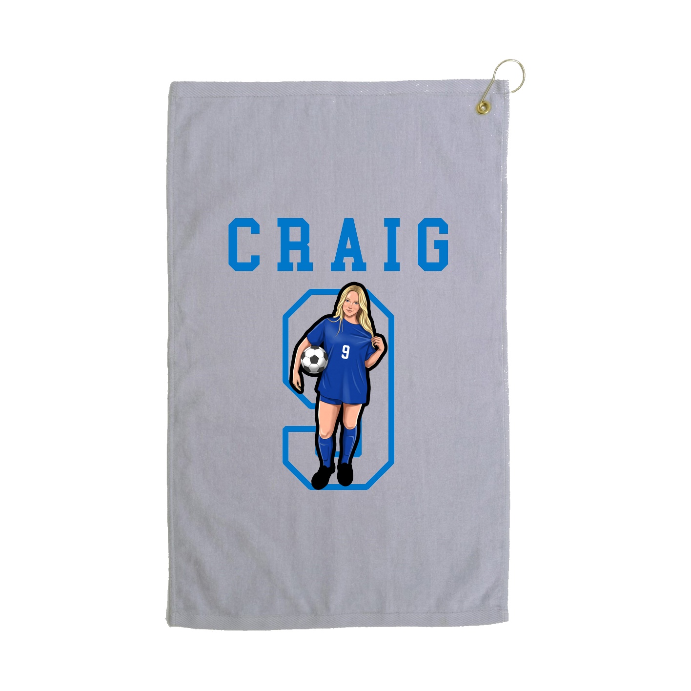 Golf Towel — Shirsey in Grey