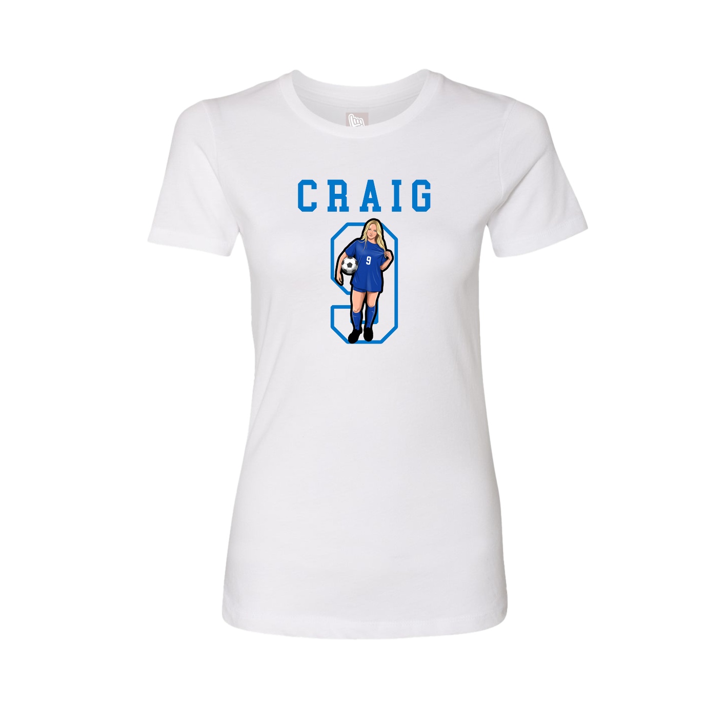Fitted Women's Tee — Shirsey in White