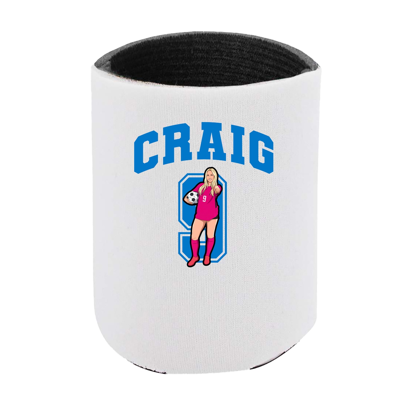 Can Holder — Number in White