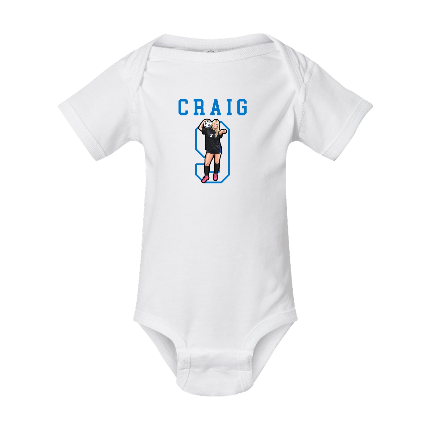 Baby Onesie — Shirsey in White