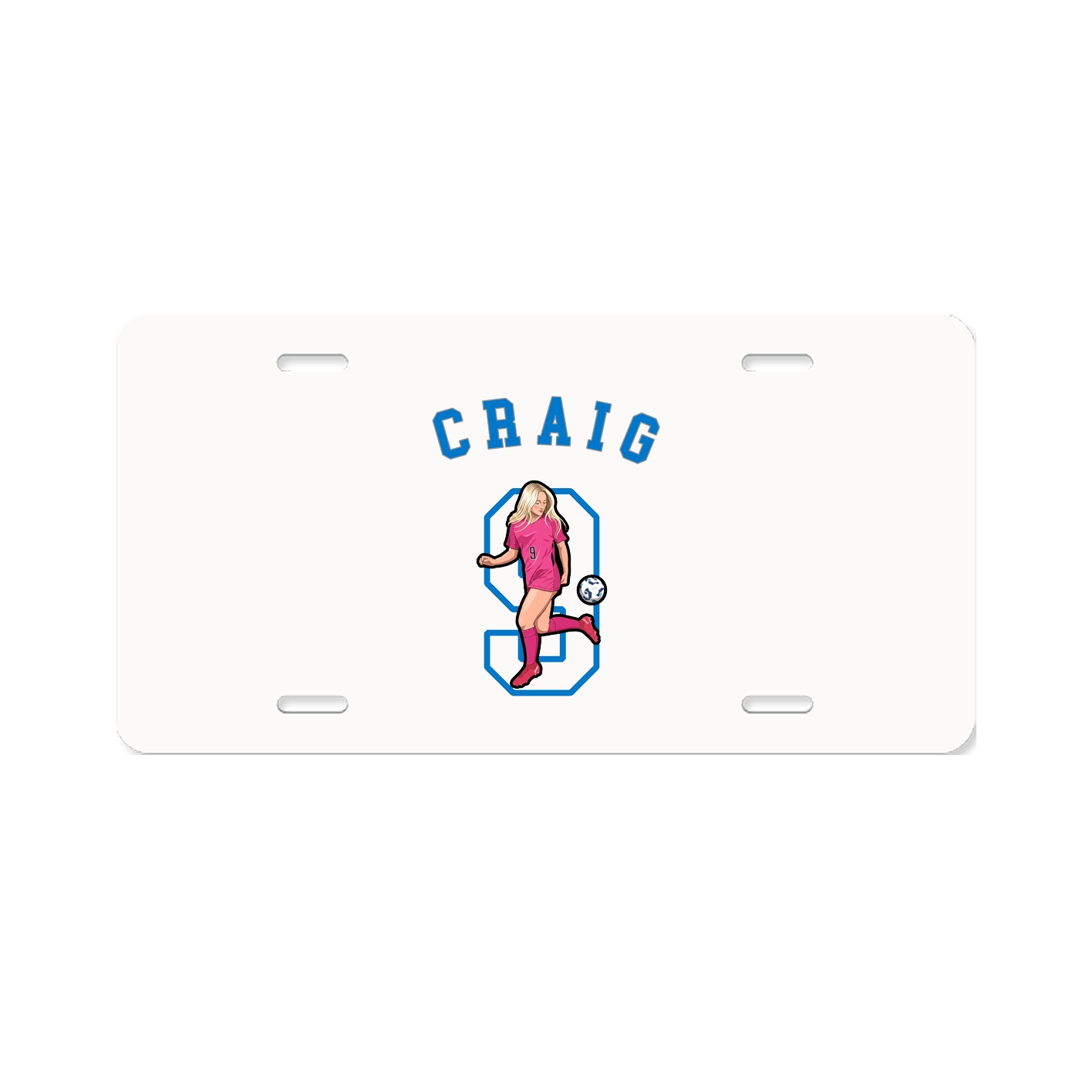License Plate — Shirsey Arch in Classic