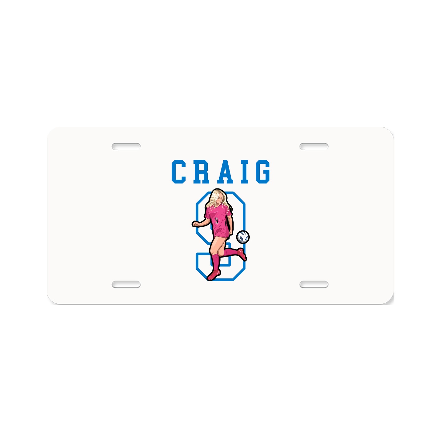 License Plate — Shirsey in Classic