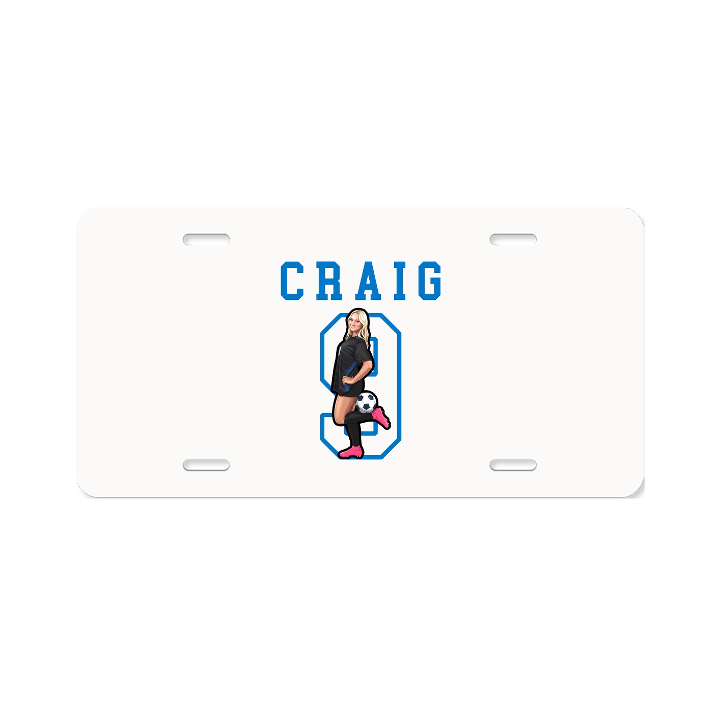 License Plate — Shirsey in Classic