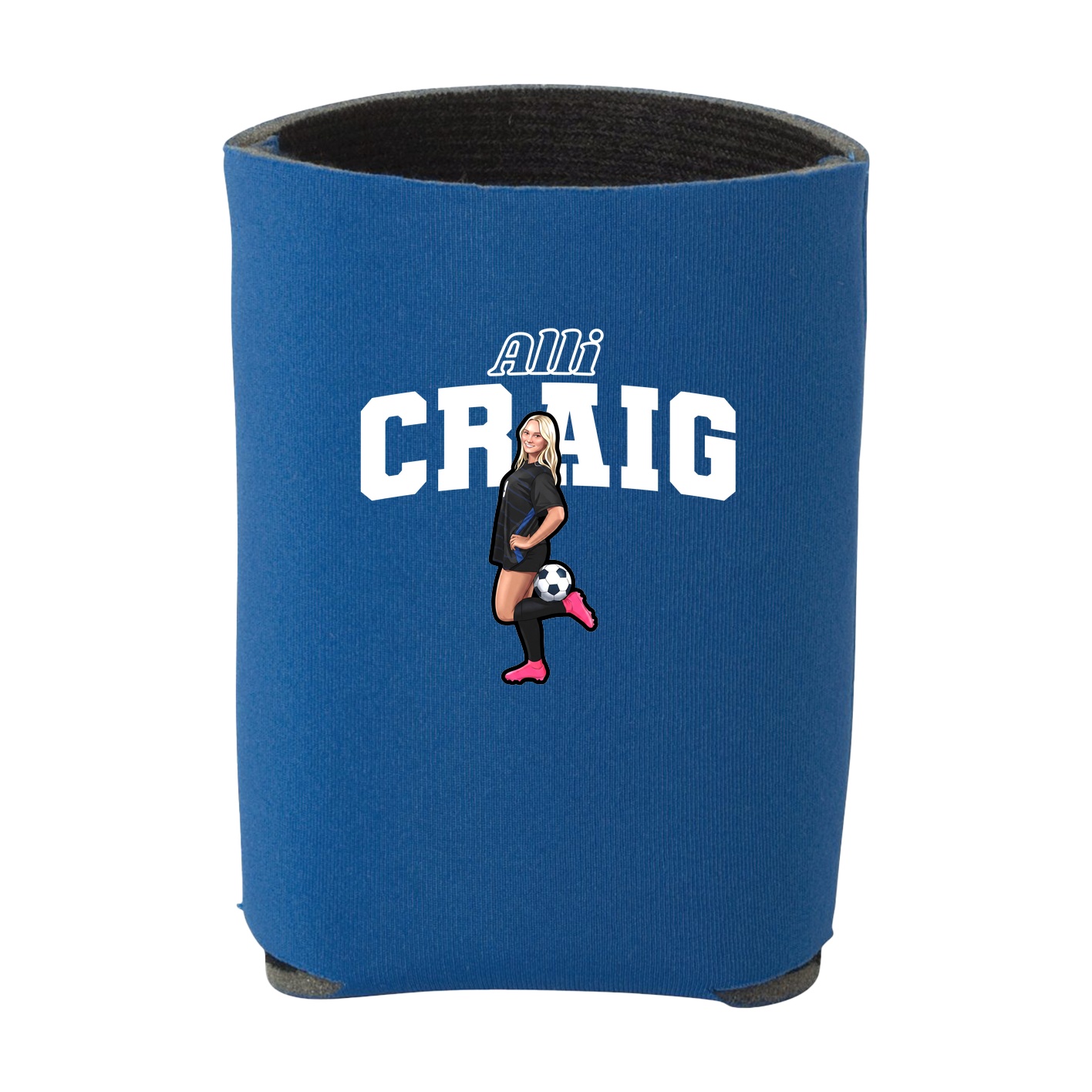 Can Holder — Name Arch in Royal