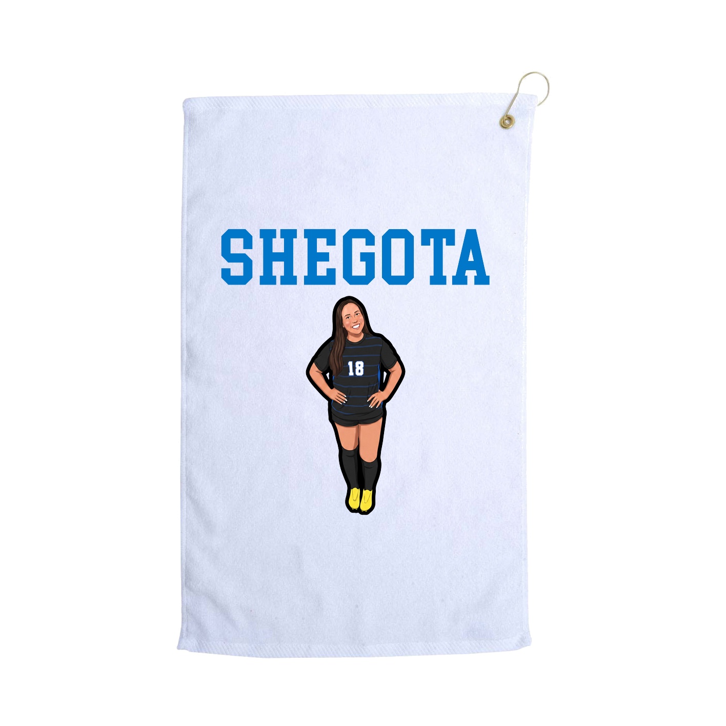 Golf Towel — Shirsey in White