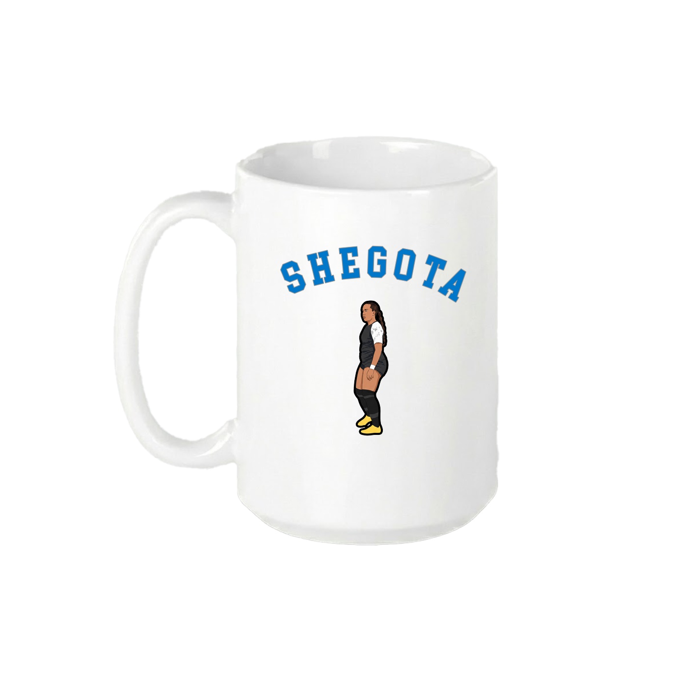 15oz Coffee Mug — Shirsey Arch in White