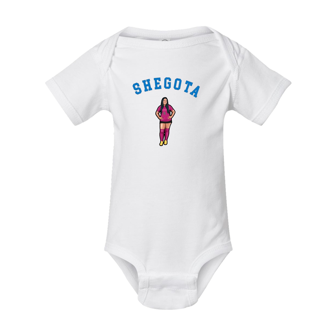 Baby Onesie — Shirsey Arch in White