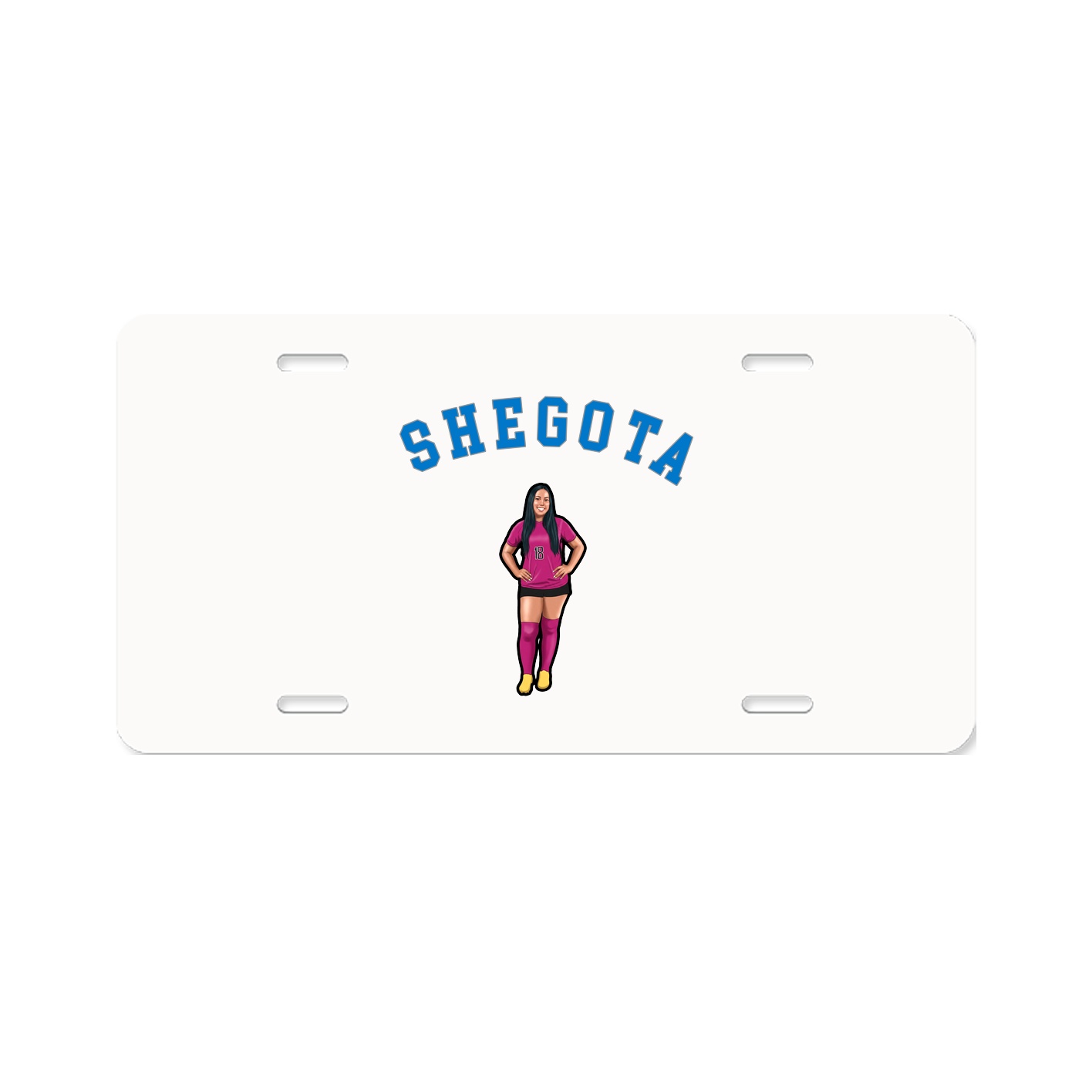 License Plate — Shirsey Arch in Classic