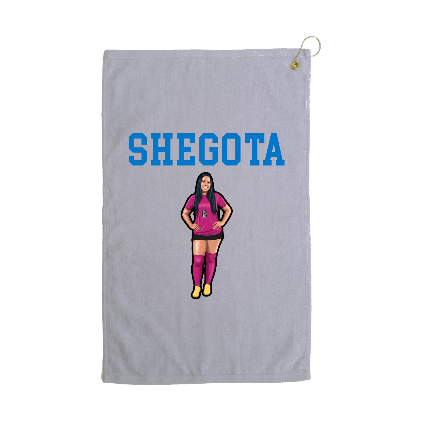 Golf Towel — Shirsey in Grey