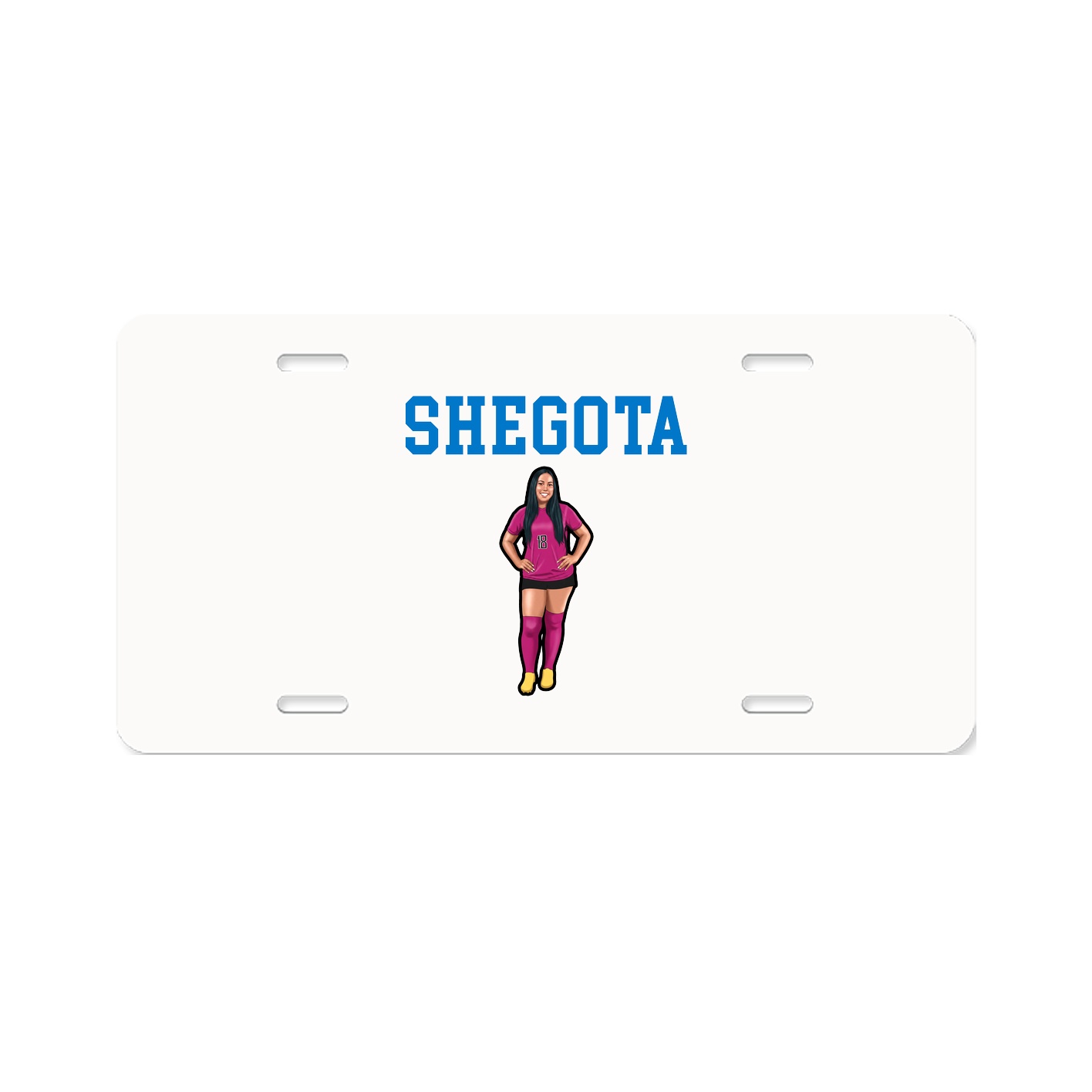 License Plate — Shirsey in Classic