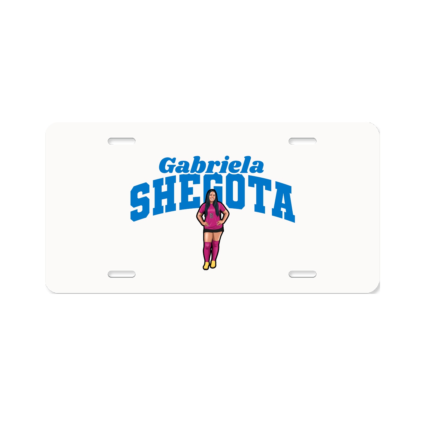 License Plate — Signature Arch in Classic