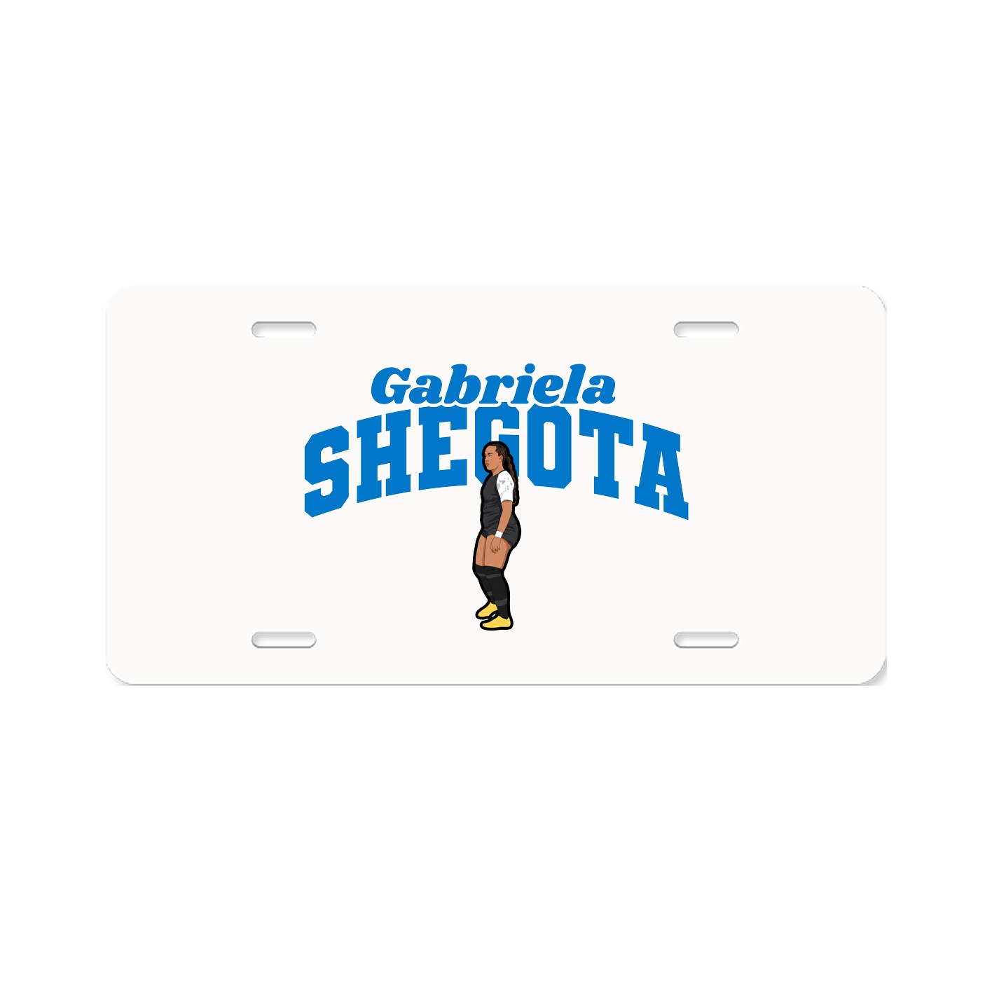 License Plate — Signature Arch in Classic