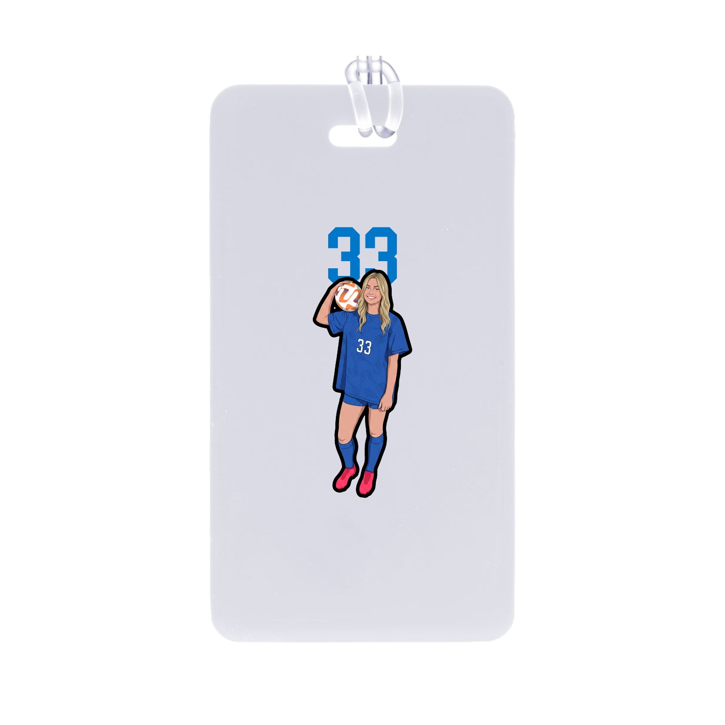 Bag Tag — Number Top in Classic