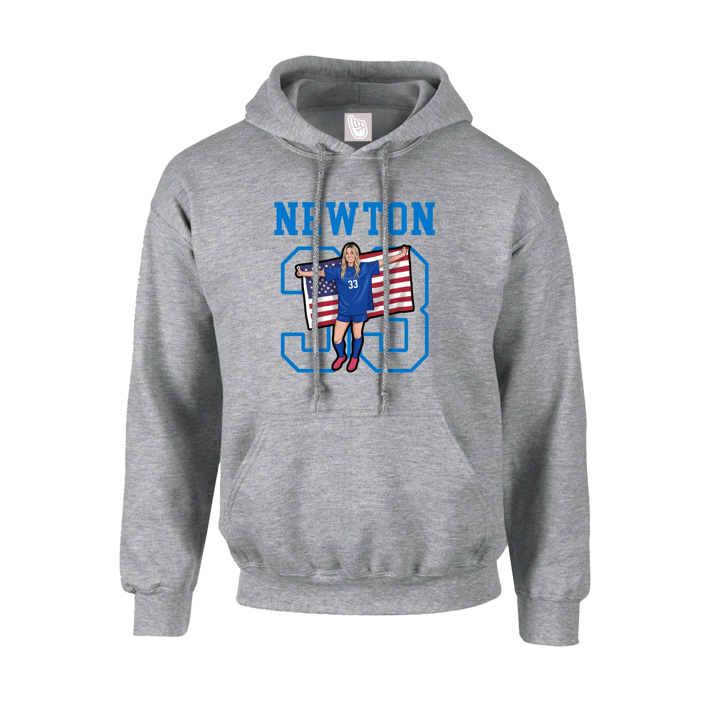Hoodie — Shirsey in Grey
