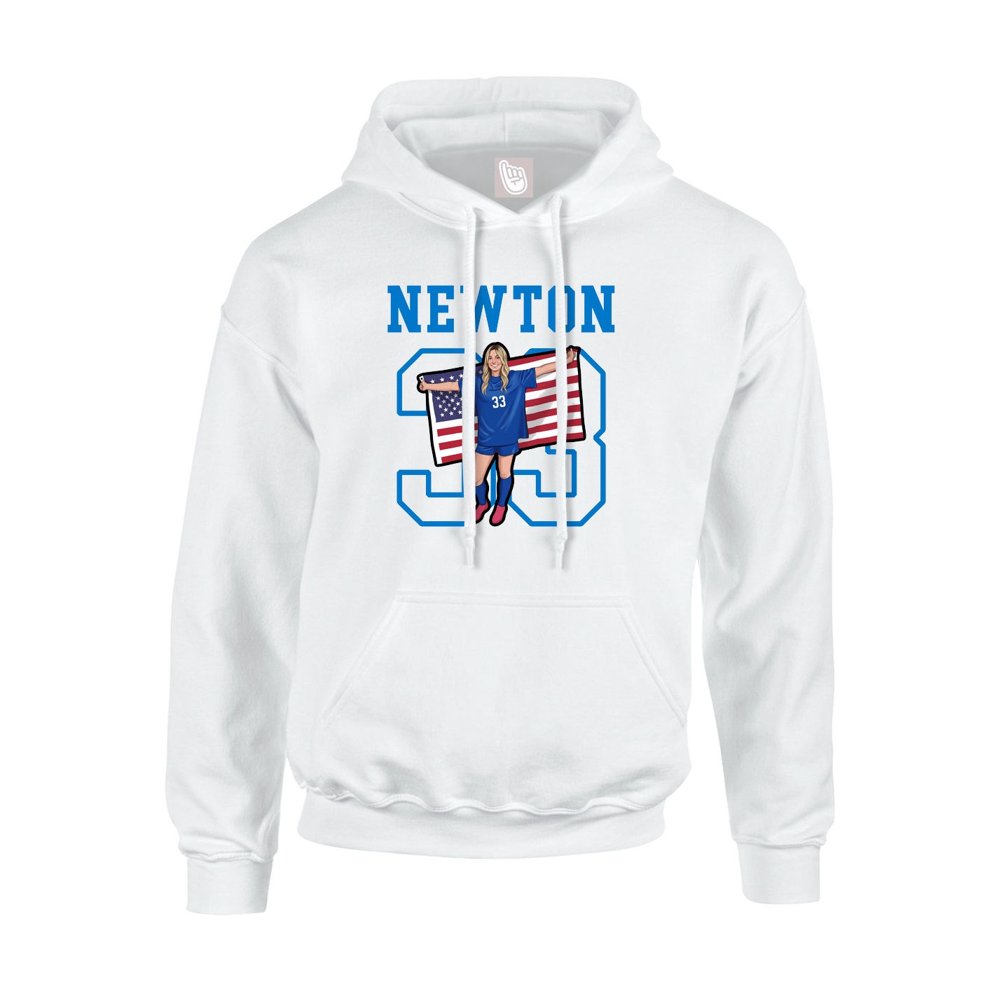 Youth Hoodie — Shirsey in White