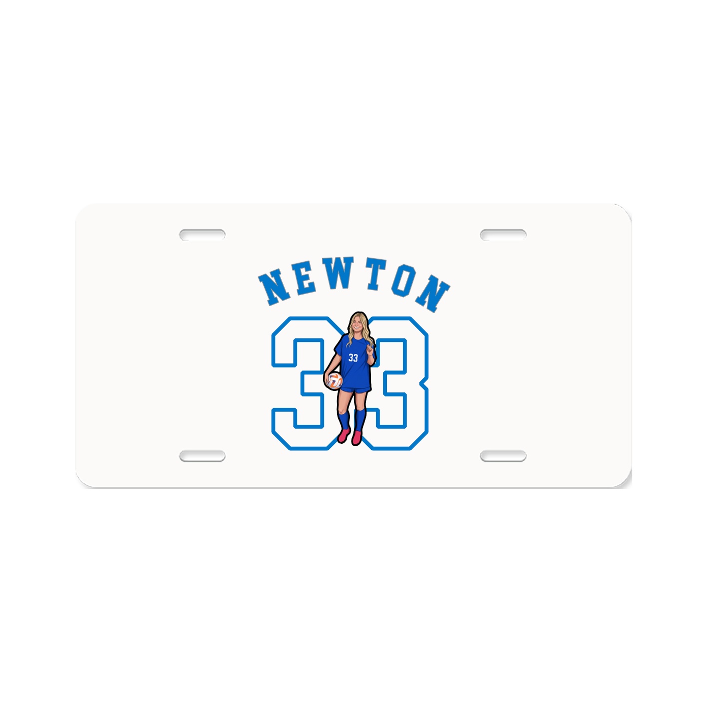 License Plate — Shirsey Arch in Classic