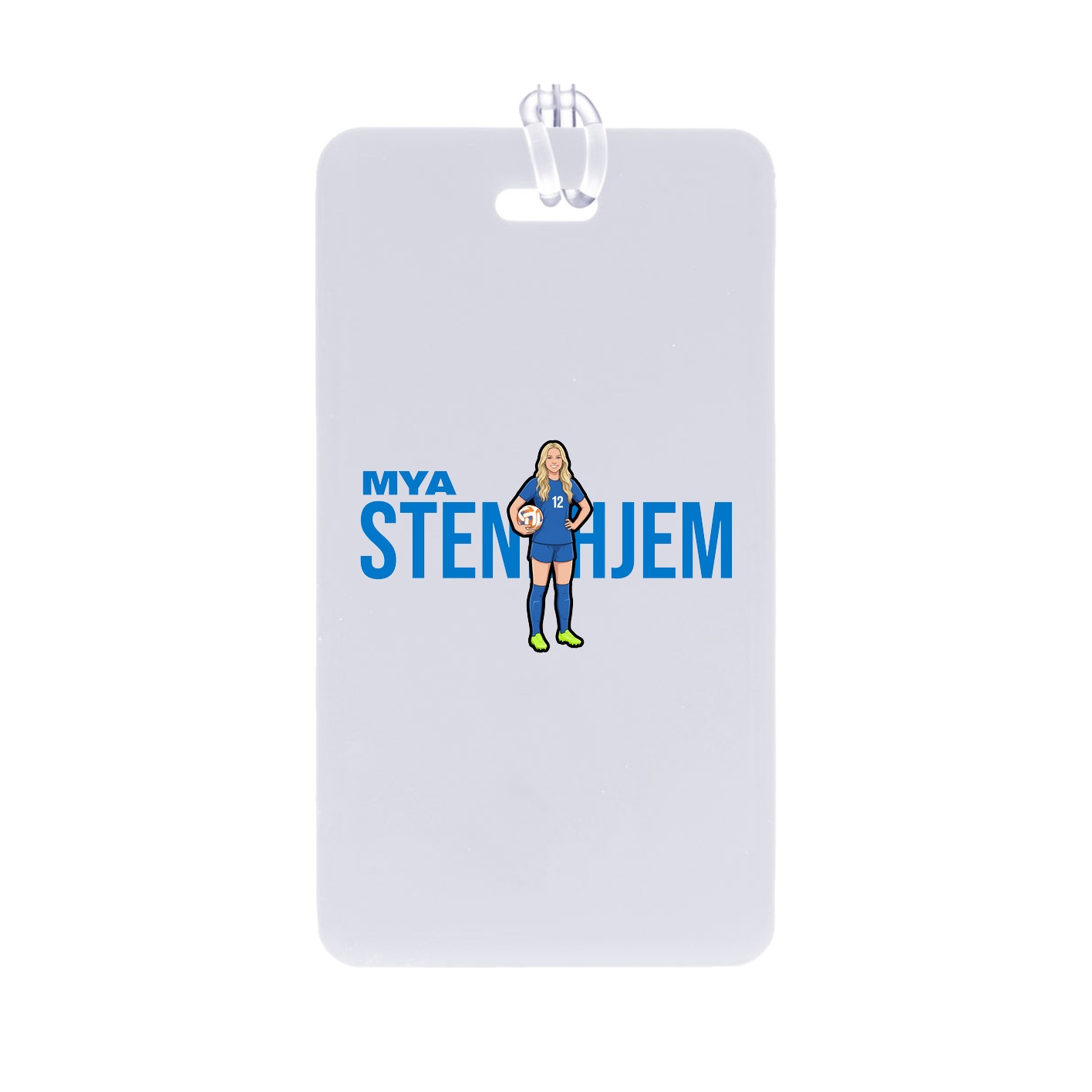 Bag Tag — Player Name in Classic