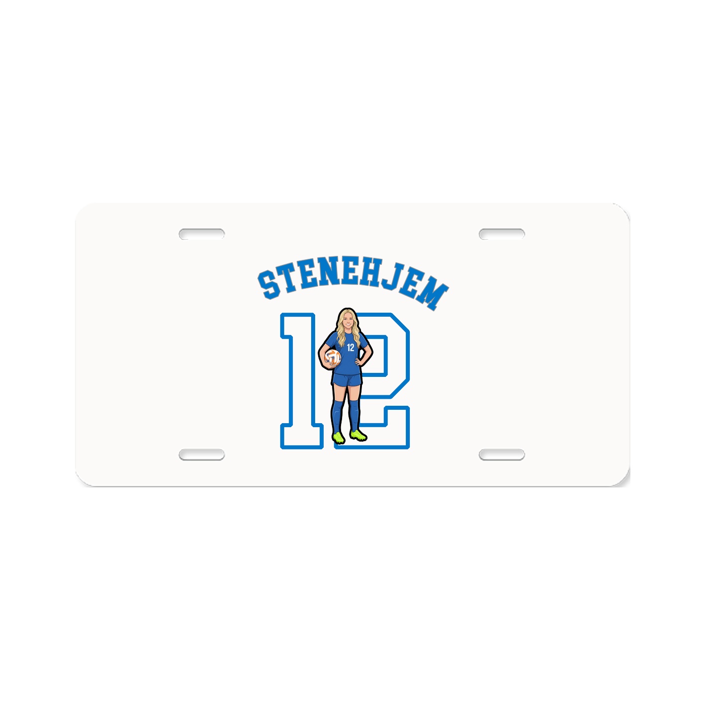 License Plate — Shirsey Arch in Classic