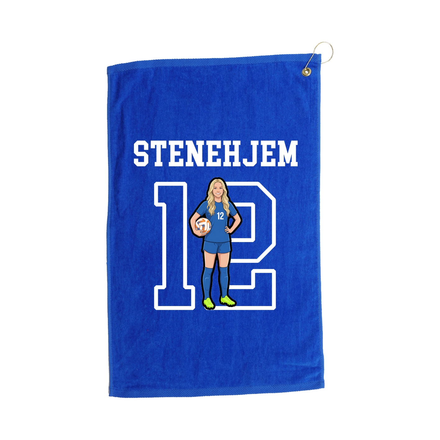 Golf Towel — Shirsey in Royal