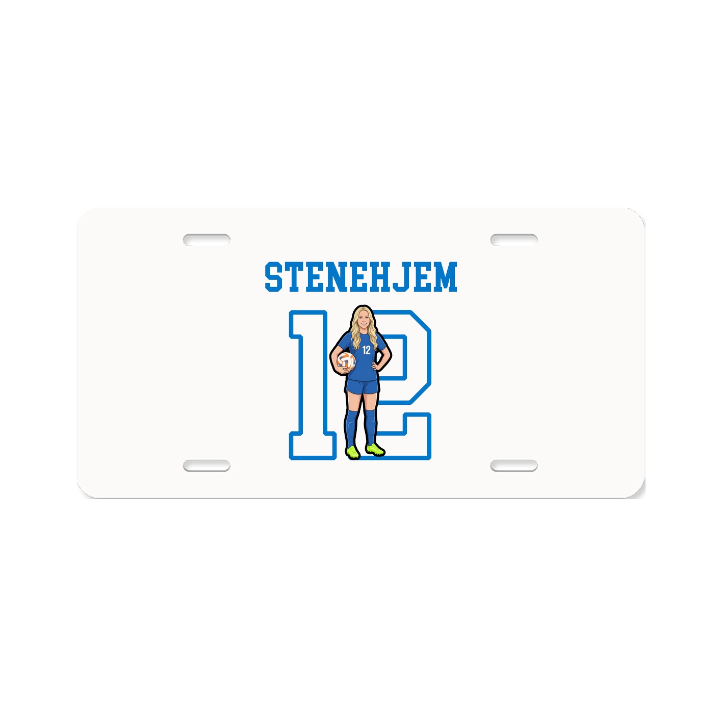 License Plate — Shirsey in Classic