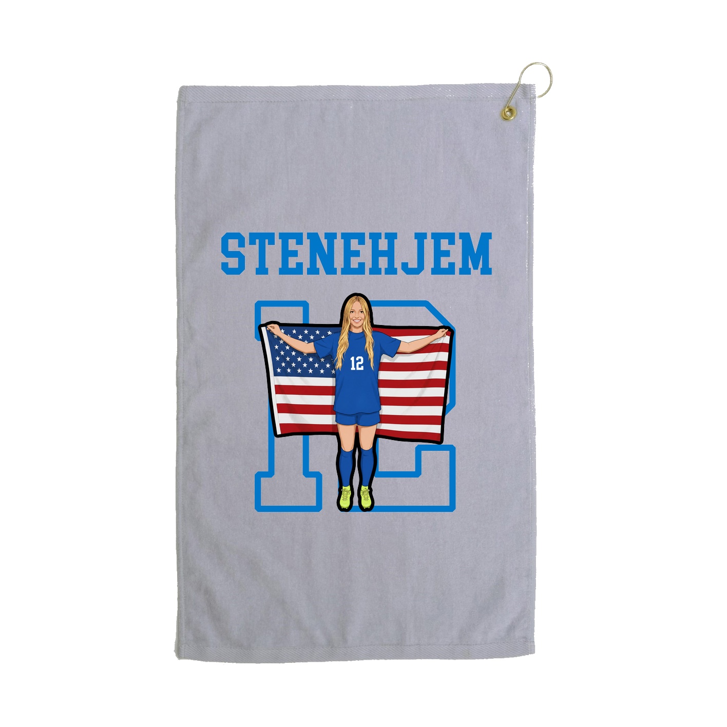 Golf Towel — Shirsey in Grey
