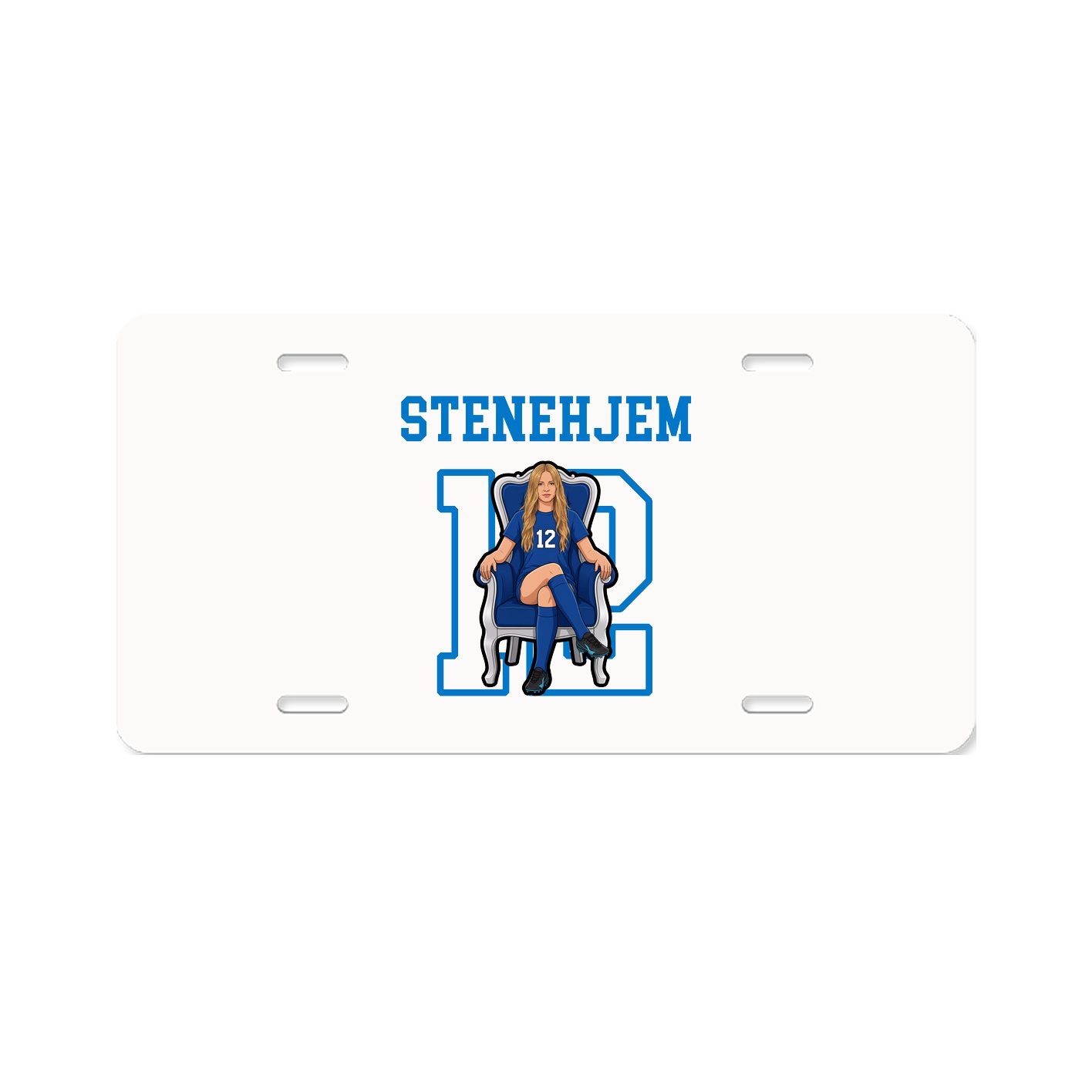 License Plate — Shirsey in Classic