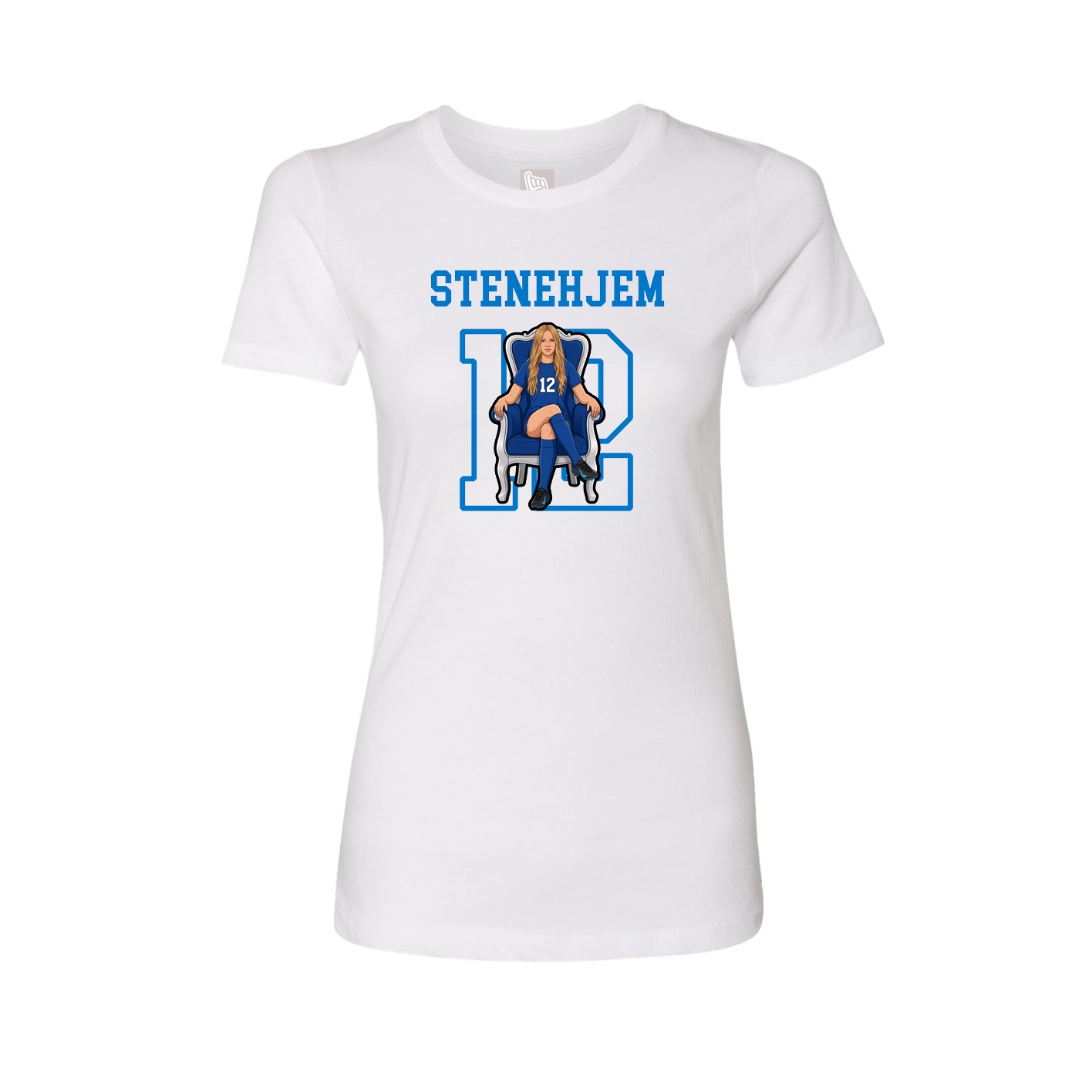 Fitted Women's Tee — Shirsey in White