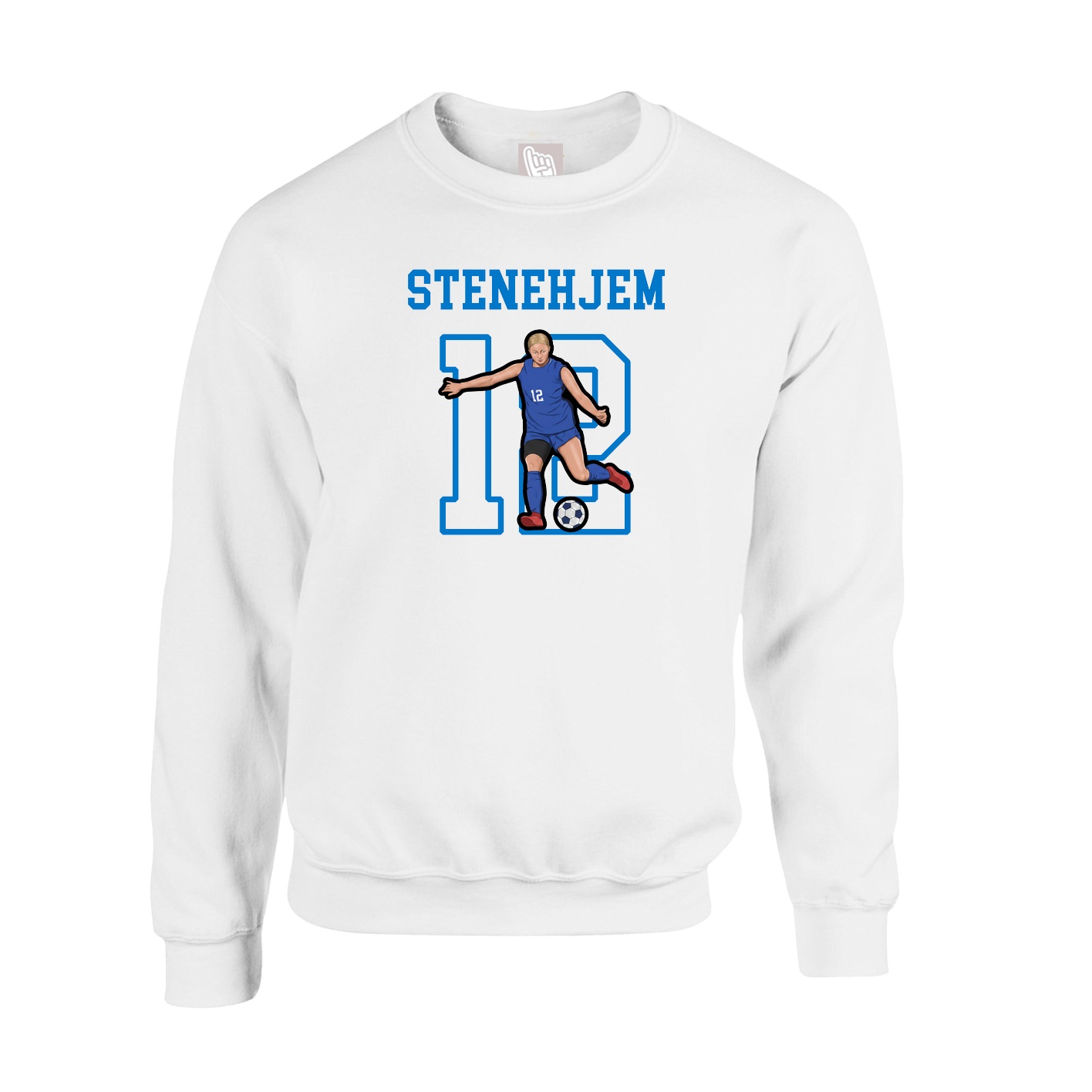 Fleece Crew — Shirsey in White