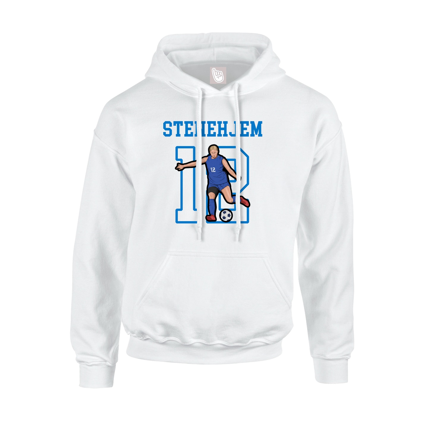 Youth Hoodie — Shirsey in White
